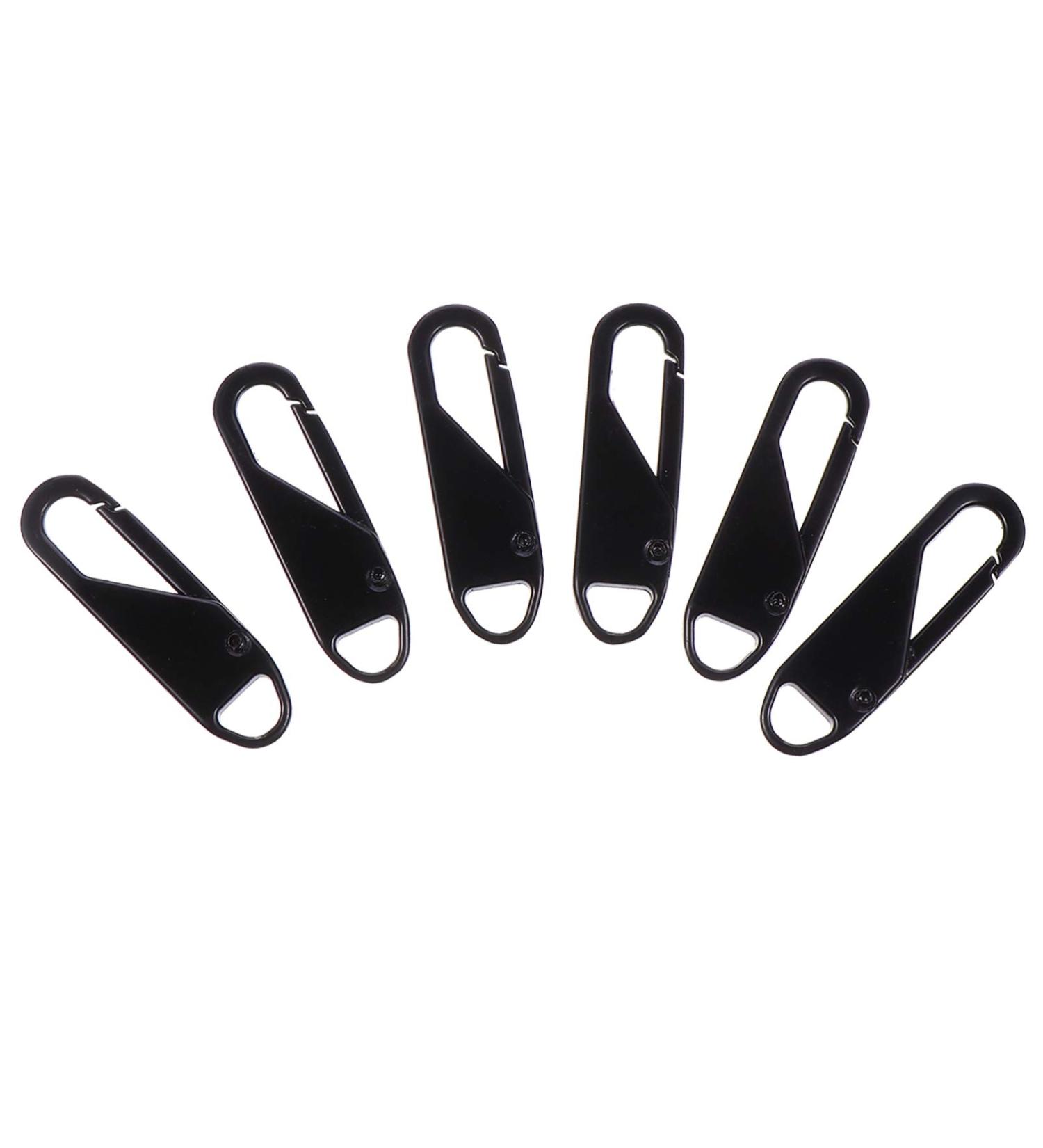 Artibetter 6PC Metal Zipper Handle Mender - Replacement Fixer for Luggage Jackets Backpacks & Coats - Black - Buy Online on GoSupps.com