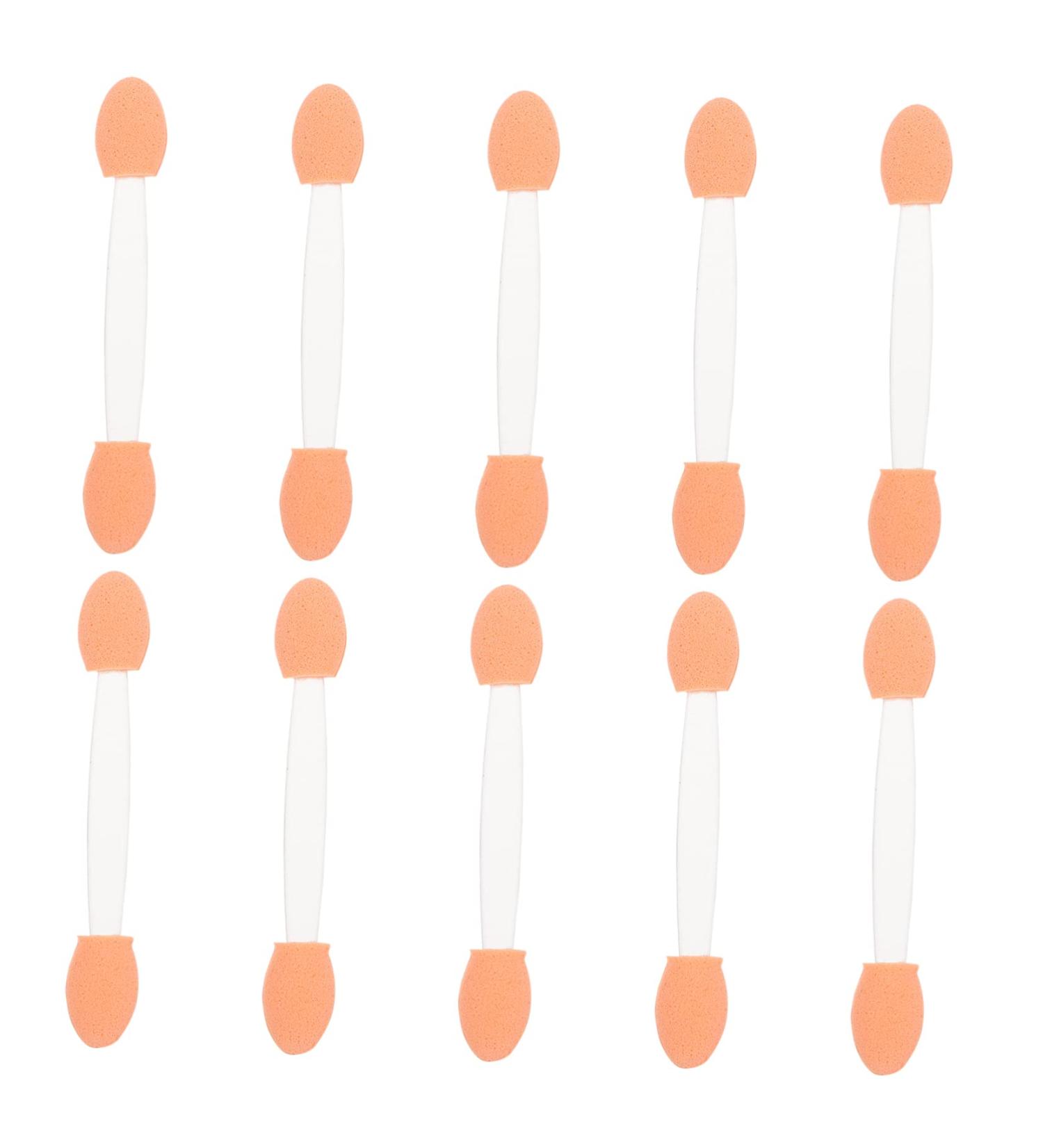 VINTORKY 100pcs Double Ended Eyeshadow Brush Eye Makeup Sponge Double-sides Eye Brush White Plastic - Buy Online on GoSupps.com