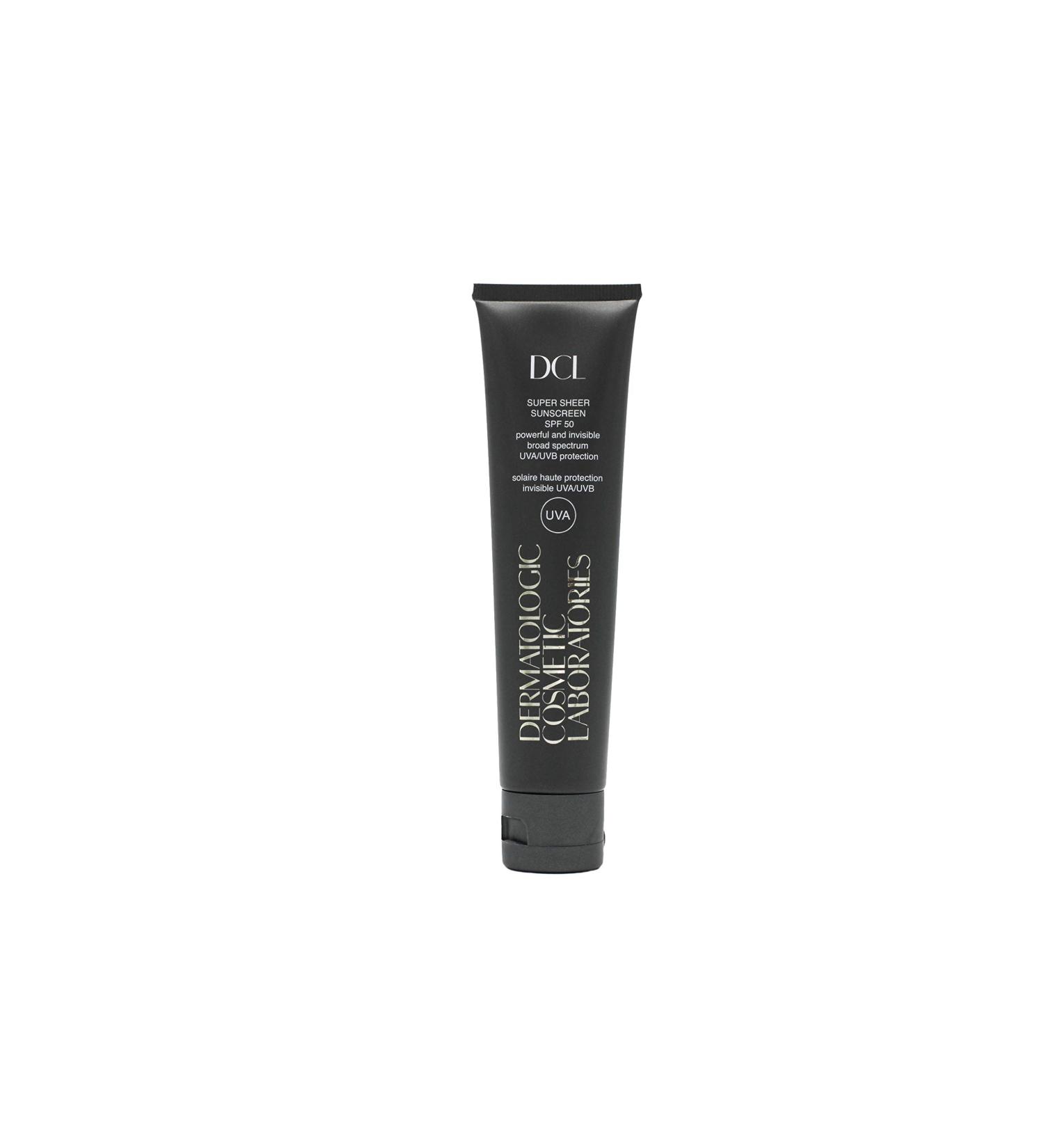 DCL Skincare Super Sheer Sunscreen SPF 50 - Broad Spectrum Moisturizing Reef Safe | Shop Internationally - Buy Online on GoSupps.com