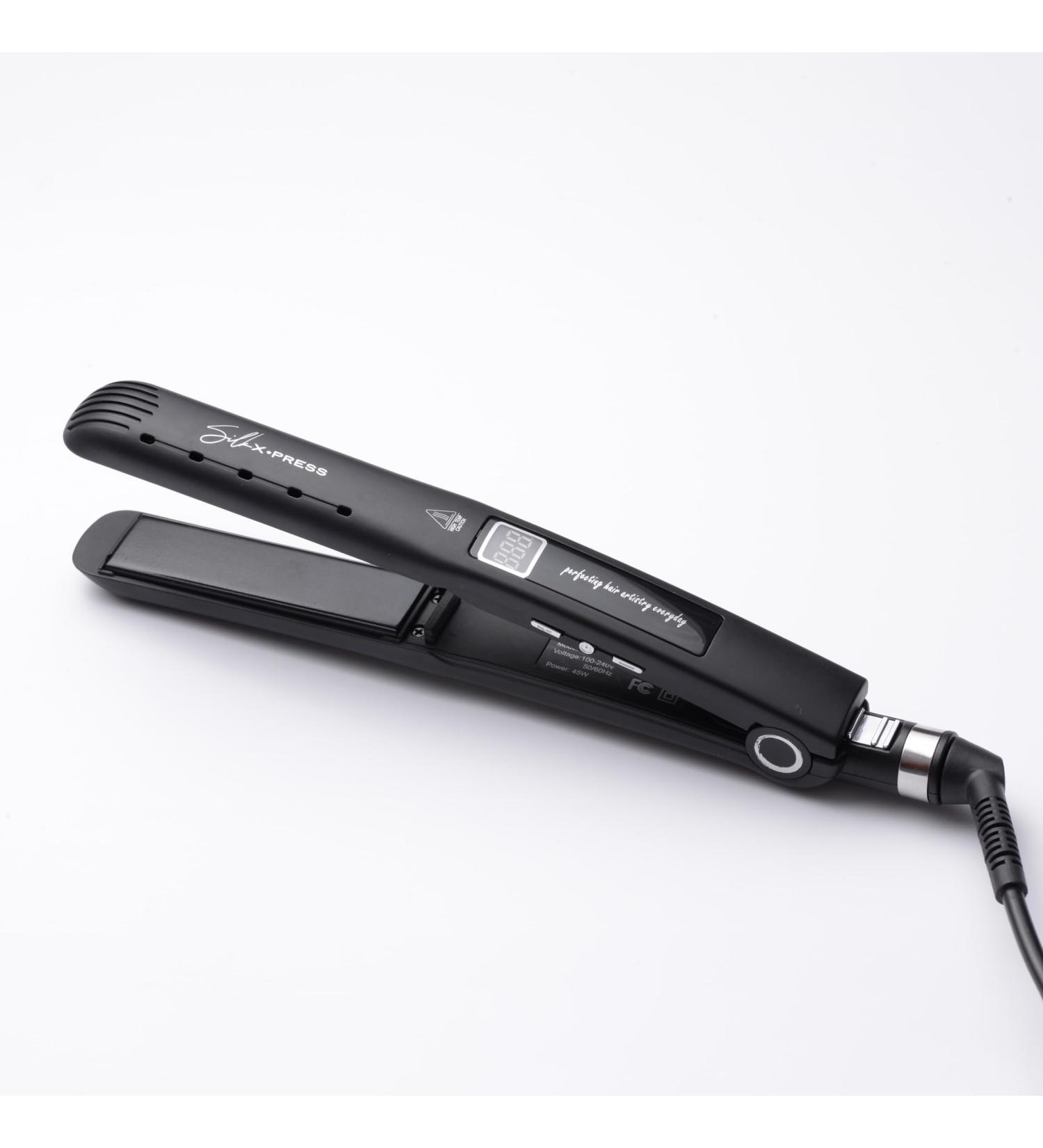 COCCO Silk Xpress PRO Ceramic Flat Iron - Advanced Titanium & Nano Ceramic Plates for Professional Hair Straightening & Styling - Buy Online on GoSupps.com