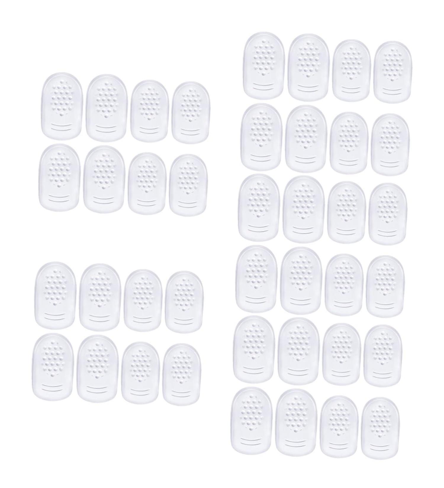 Mobestech 20 Pairs Self-Adhesive Heel Pads for Women - Breathable Gel Cushion for High Heels and Boots - Comfortable and Discreet Shoe Inserts - Buy Online on GoSupps.com