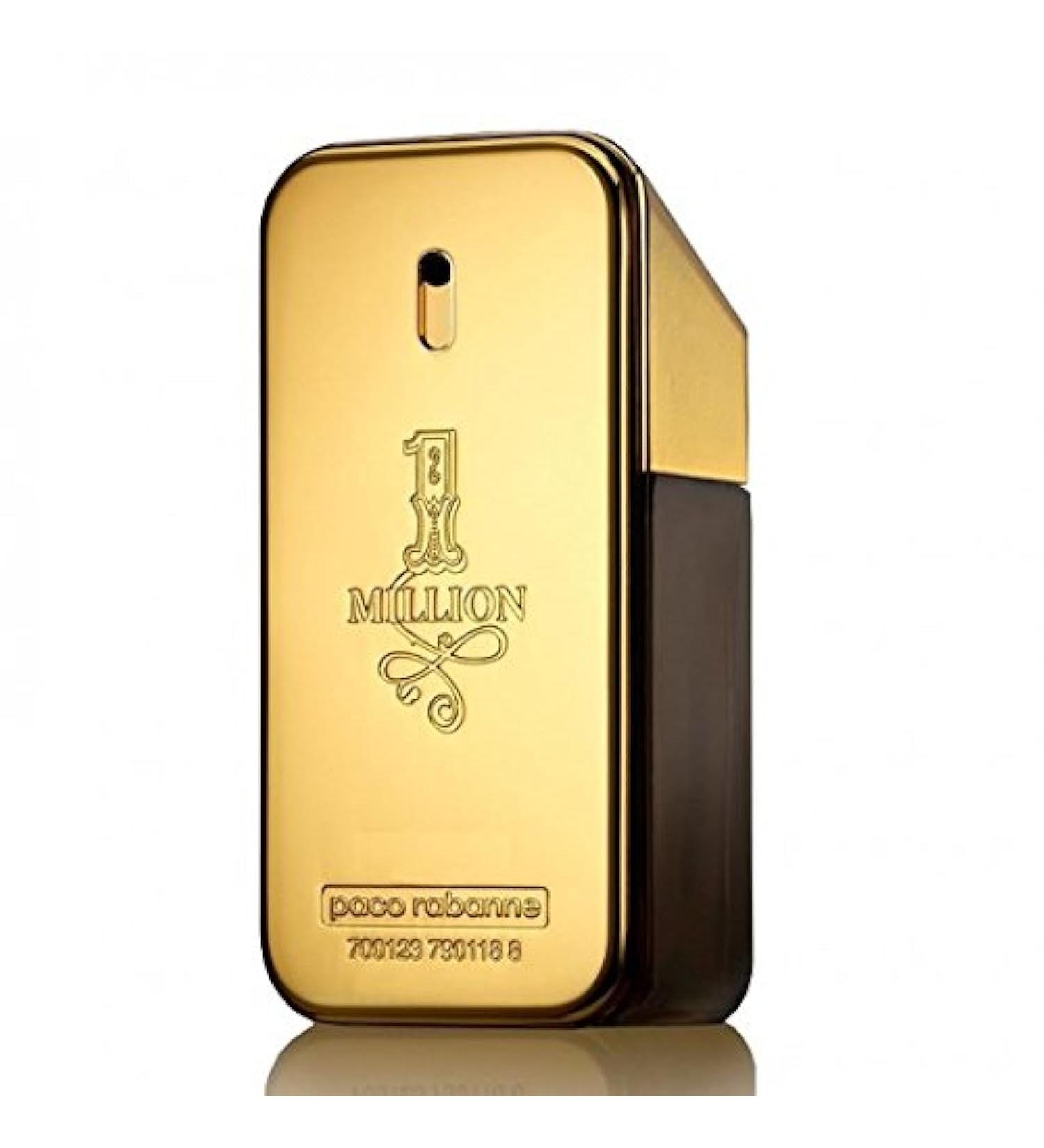 PACO RABANNE 1 MILLION by Paco Rabanne EDT SPRAY 1.7 OZ for MEN Grapefruit Blood Mandarin Mint Spicy notes Cinnamon Rose Indian Amber Woody Notes Leather 1.7 Fl Oz (Pack of 1) - Buy Online on GoSupps.com