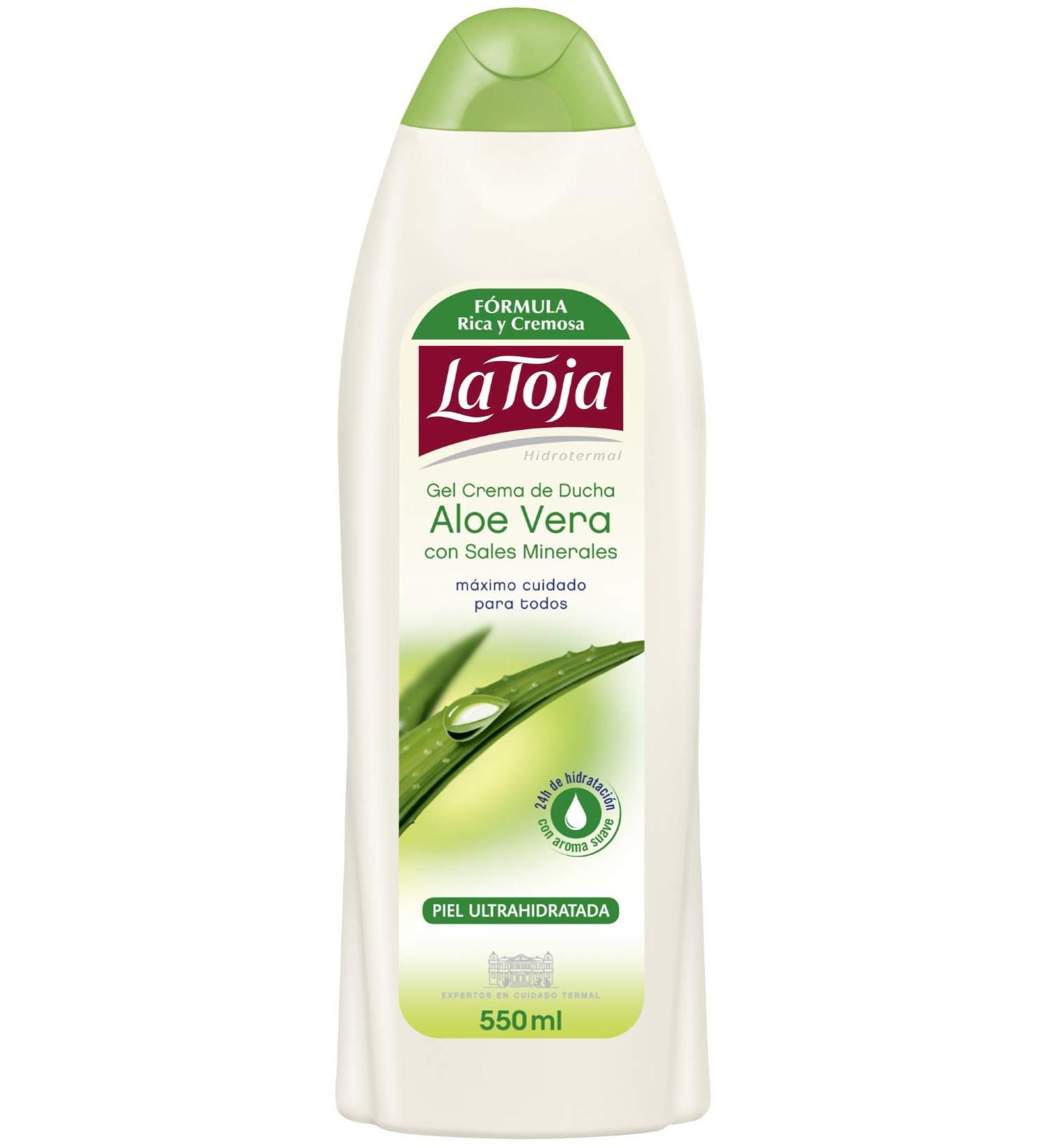 La Toja Aloe Vera Shower Gel 550ml | Hydrating & Refreshing | International Shipping - Buy Online on GoSupps.com