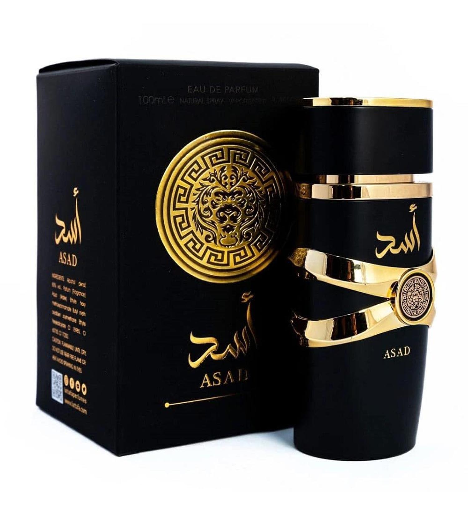 Lat..afa_ A.sad Perfume For Men Long Lasting Luxury Arabian Fragrance Vanilla Amber & Sandalwood Liquid Eau De Parfum 100ml - Buy Online on GoSupps.com