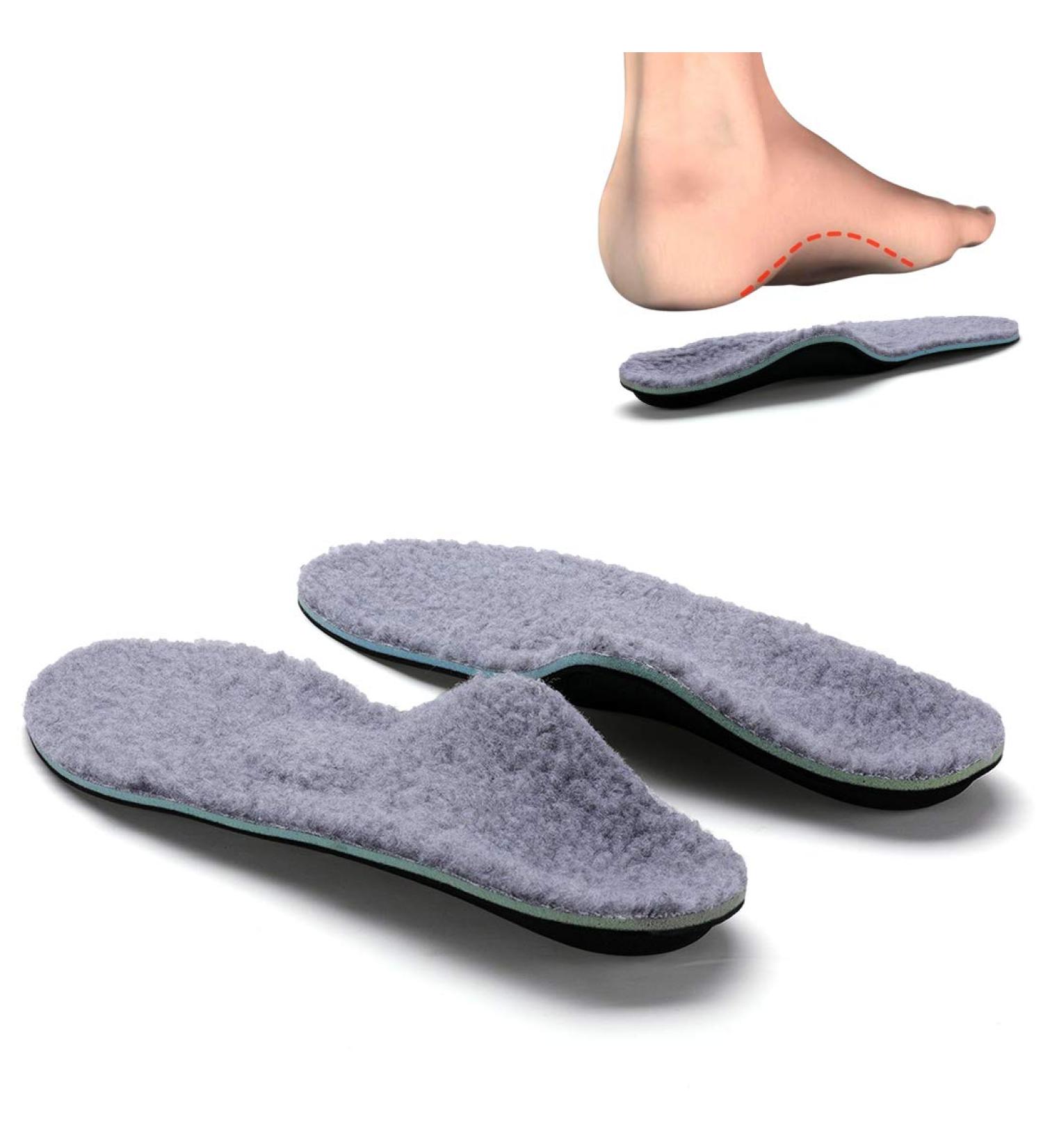 Valsole Orthopedic Insoles for Men & Women - Soft Medical Shoe Inserts for Flat Feet & Plantar Fasciitis - V107E 48-49 EU (310mm) - Buy Online on GoSupps.com