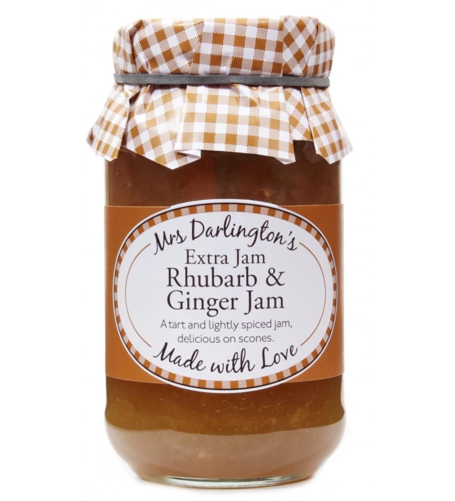 Mrs Darlington's Rhubarb & Ginger Jam 340g