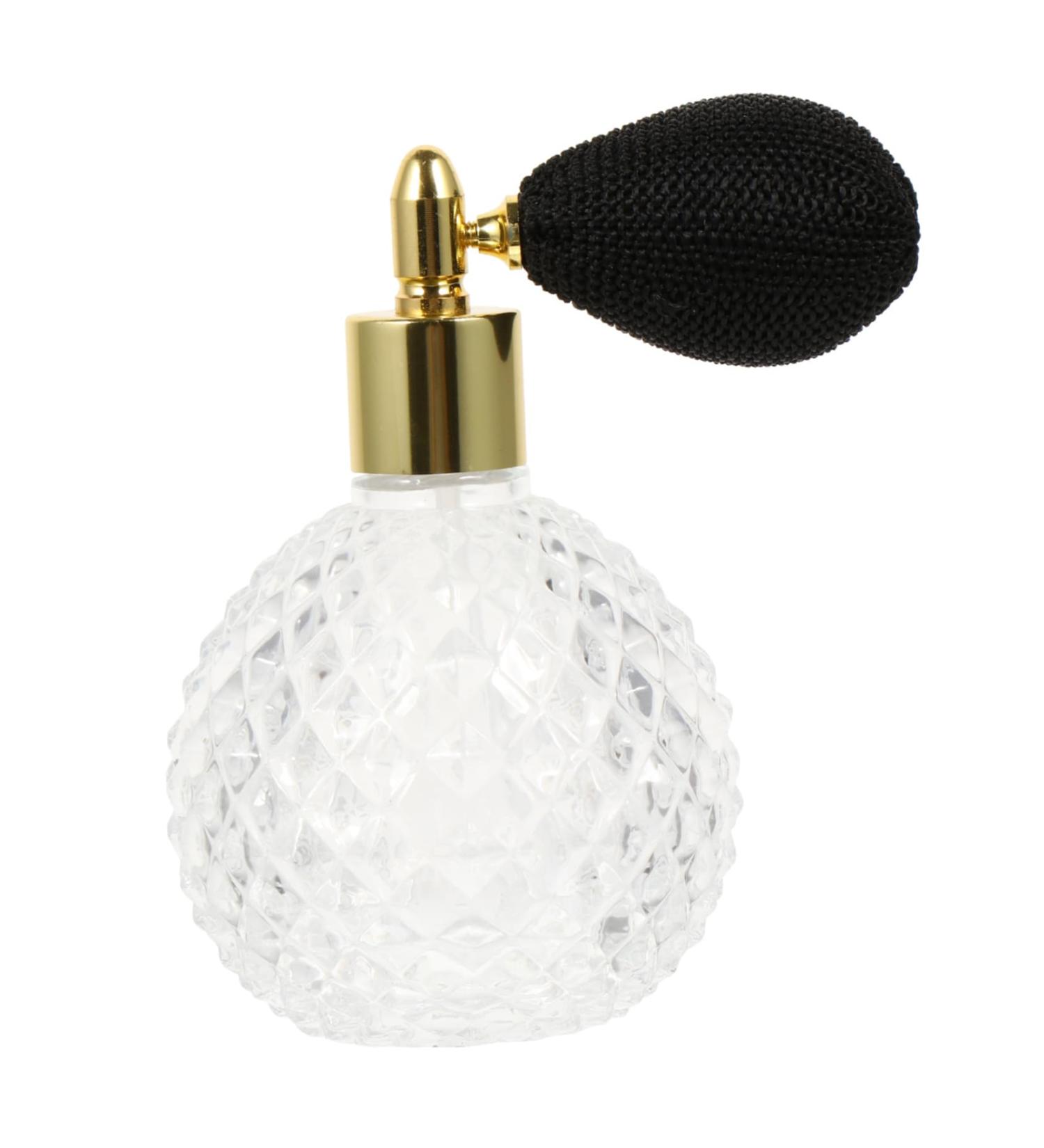 Didiseaon 1 Set Perfume Bottle Spray Bottle Glass Bottle Lightweight Bottle Air Travel Refillable Bottle Vintage Perfume Sprayer Perfume Bottle Old Fashioned Spray Pump 6x6cm Transparent Color - Buy Online on GoSupps.com