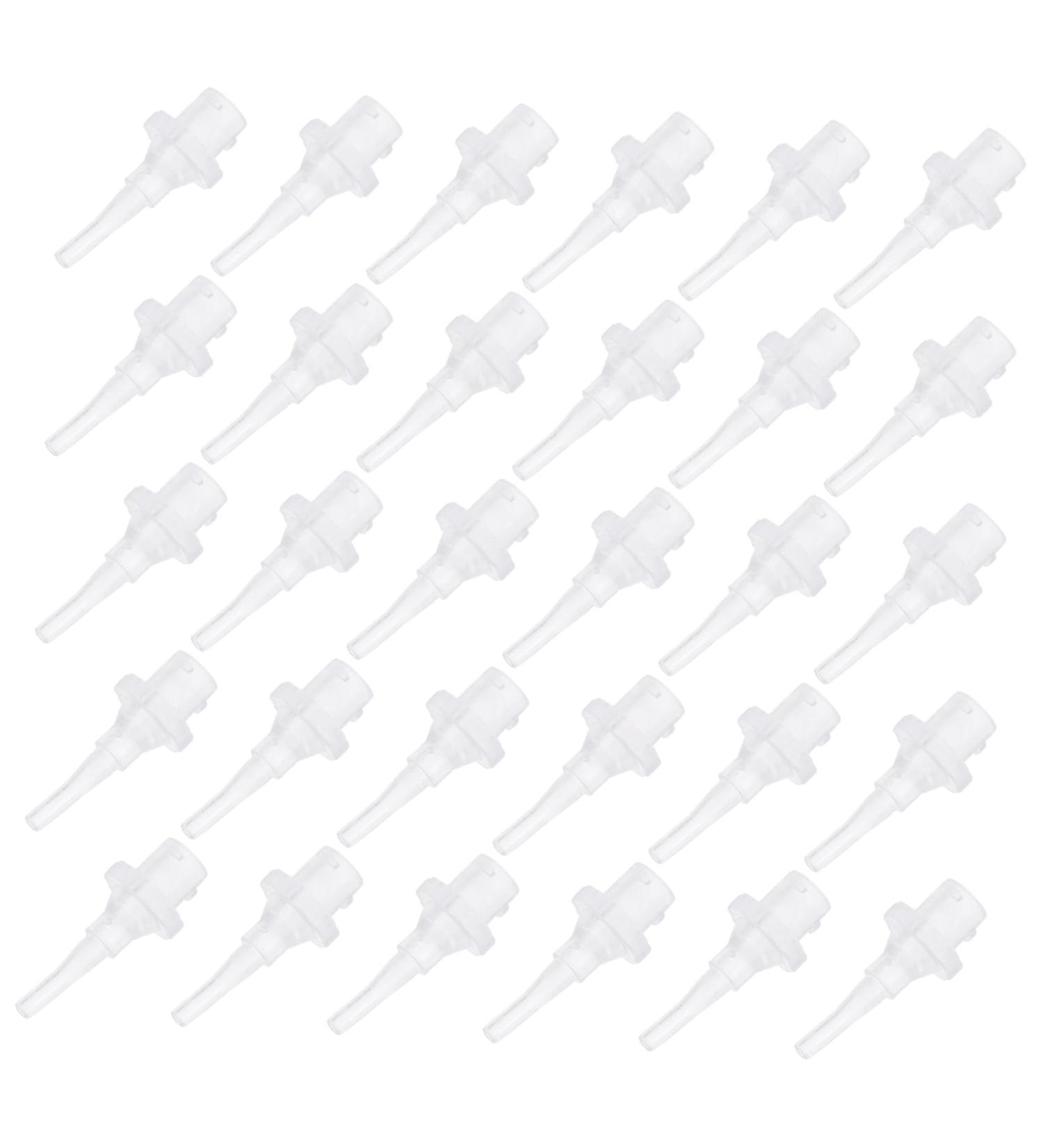 Ear Cleaner Replacement Tips - 60 Pcs Conical Bottle Ear Washer Nozzle Set - Buy Online on GoSupps.com
