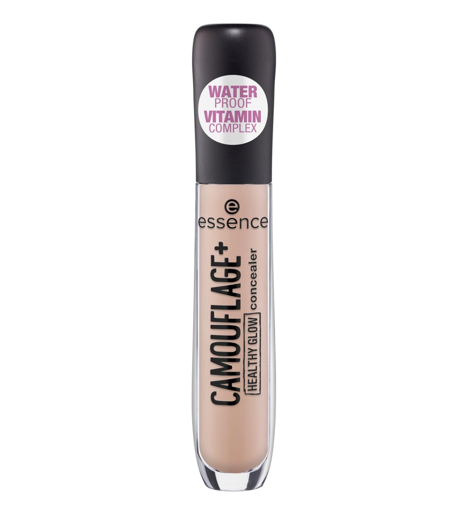 Essence Camouflage+ Healthy Glow Concealer No. 10 Nude | Vegan Waterproof Brightening | Natural Radiant Finish | 5ml - Buy Online on GoSupps.com
