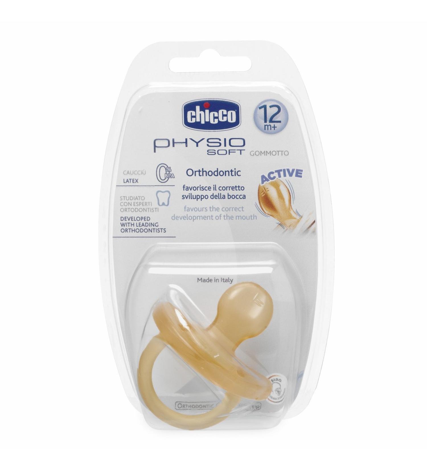 Chicco pacifier Physio Soft 12m+ rubber 1 piece 12 months +