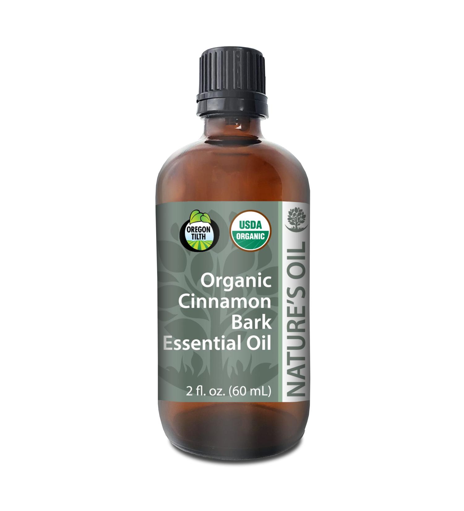 Best Cinnamon Bark Essential Oil Pure Certified Organic Therapeutic Grade 60ml - Buy Online on GoSupps.com