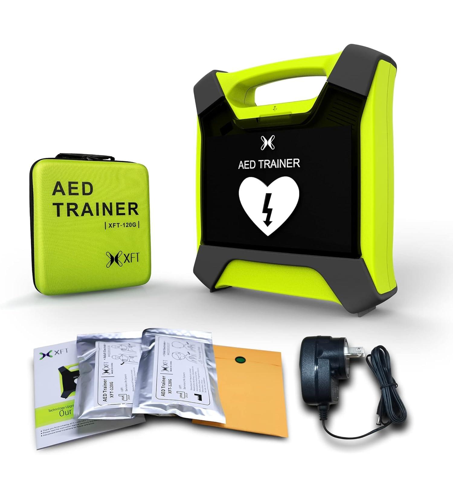 AED Trainer XFT Professional AED Training Kit CPR Training Equipment Training Device Automatic External Defibrillator Simulator for First Aid Trainee Beginner(XFT-120G) - Buy Online on GoSupps.com