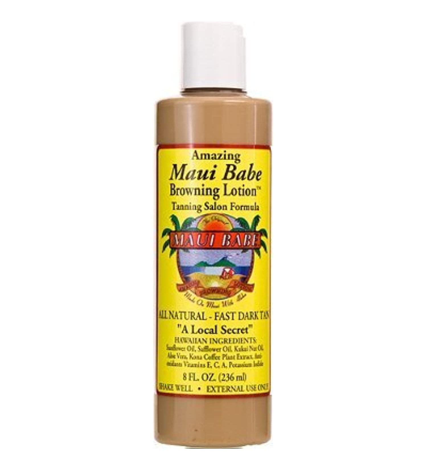 Maui Babe Tanning Salon Formula 8oz - Sun-Kissed Glow Guaranteed - Buy Online on GoSupps.com