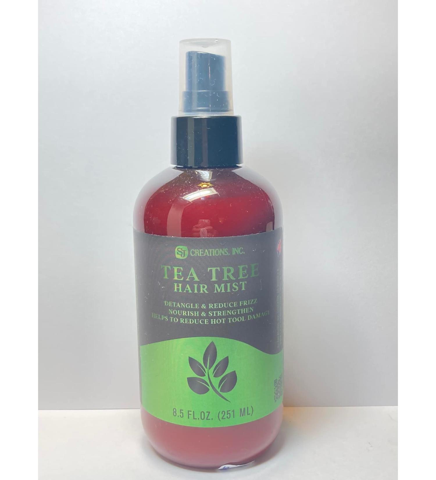 S&J Creations Tea Tree Oil Leave In Hair Mist 8.5oz