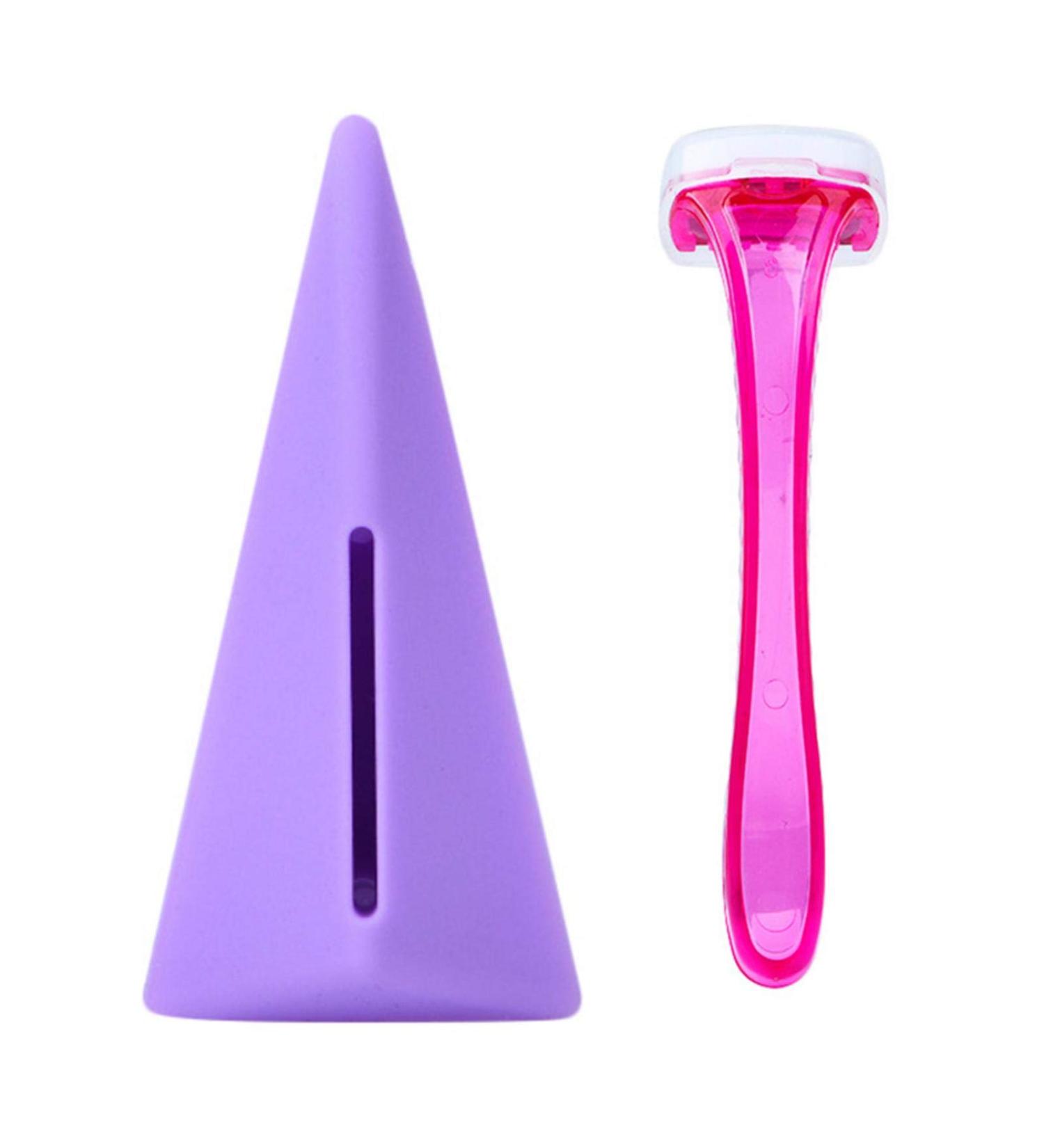 M/L Bikini Trimmer Shaver for Women Hair Shaver Bikini Privates Shaving Stencil Female Privates Area Tool Improvement Triangle - Buy Online on GoSupps.com