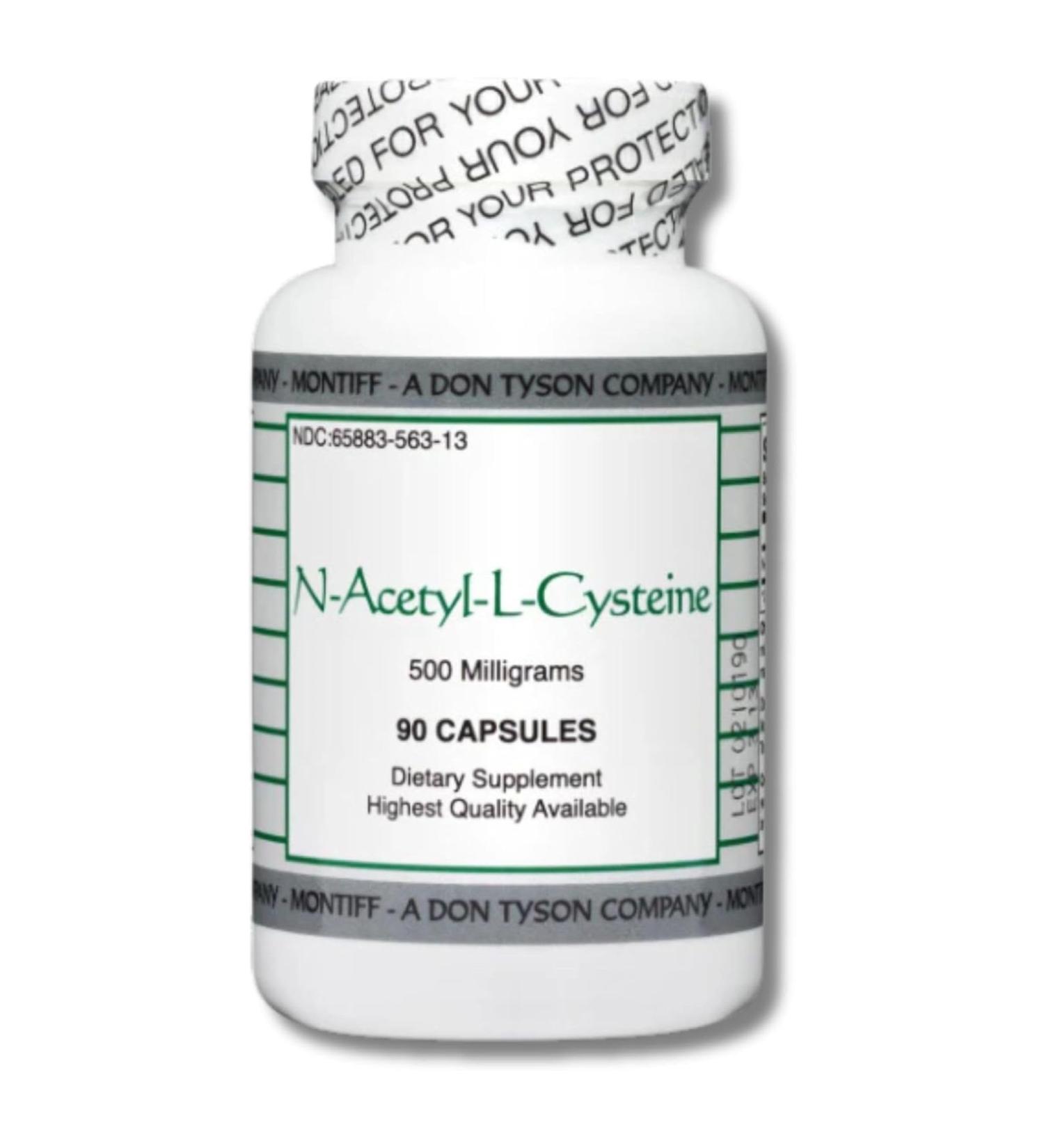 MindEyes N-Acetyl-L-Cysteine 500mg - Powerful Antioxidant Supplement (90 Capsules) | International Shipping Available - Buy Online on GoSupps.com