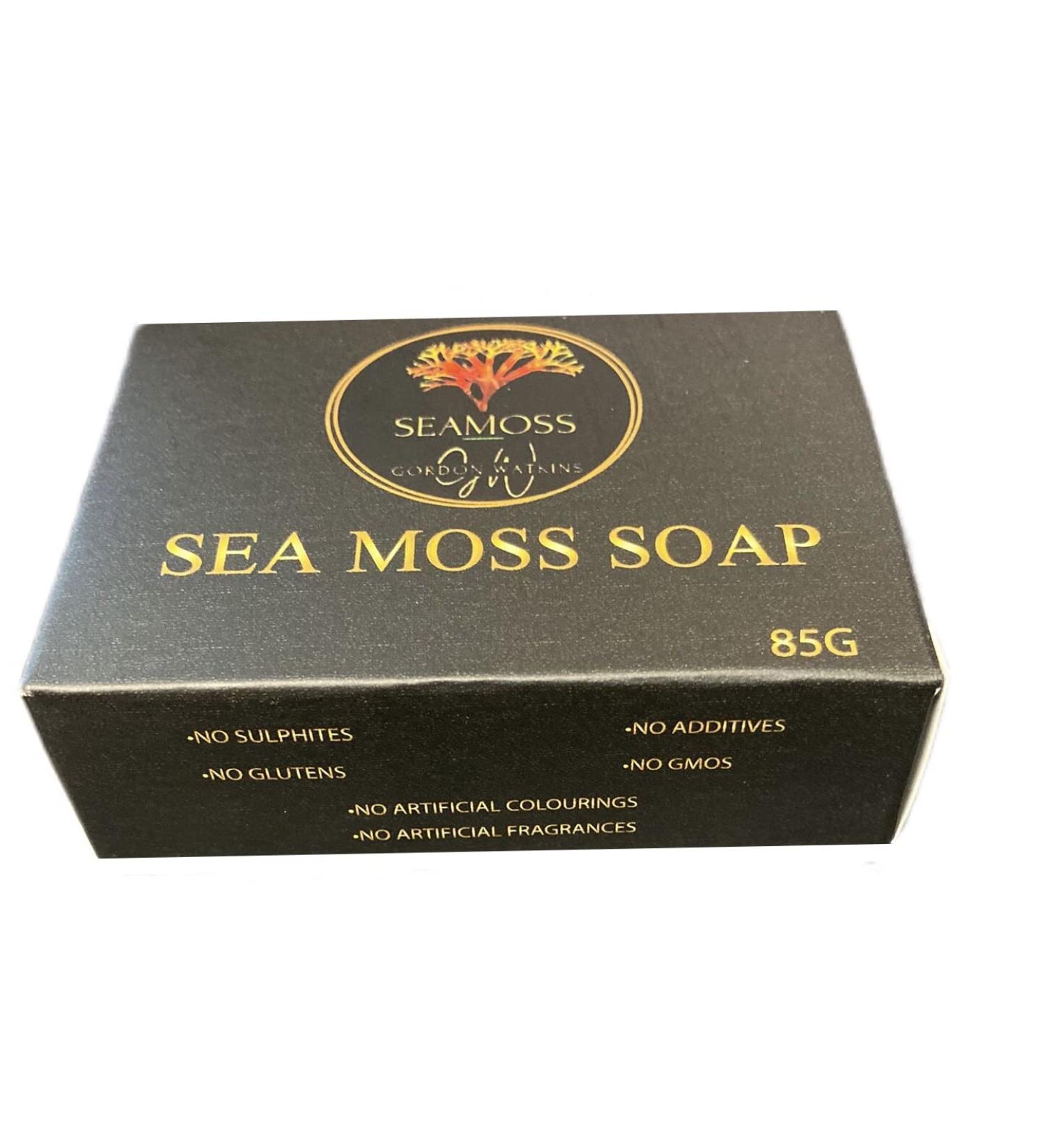Sea Moss Soap made with wild crafted Sea Moss from Grenada. Vegan | Organic | Handmade | Eco (Sea Moss) - Buy Online on GoSupps.com