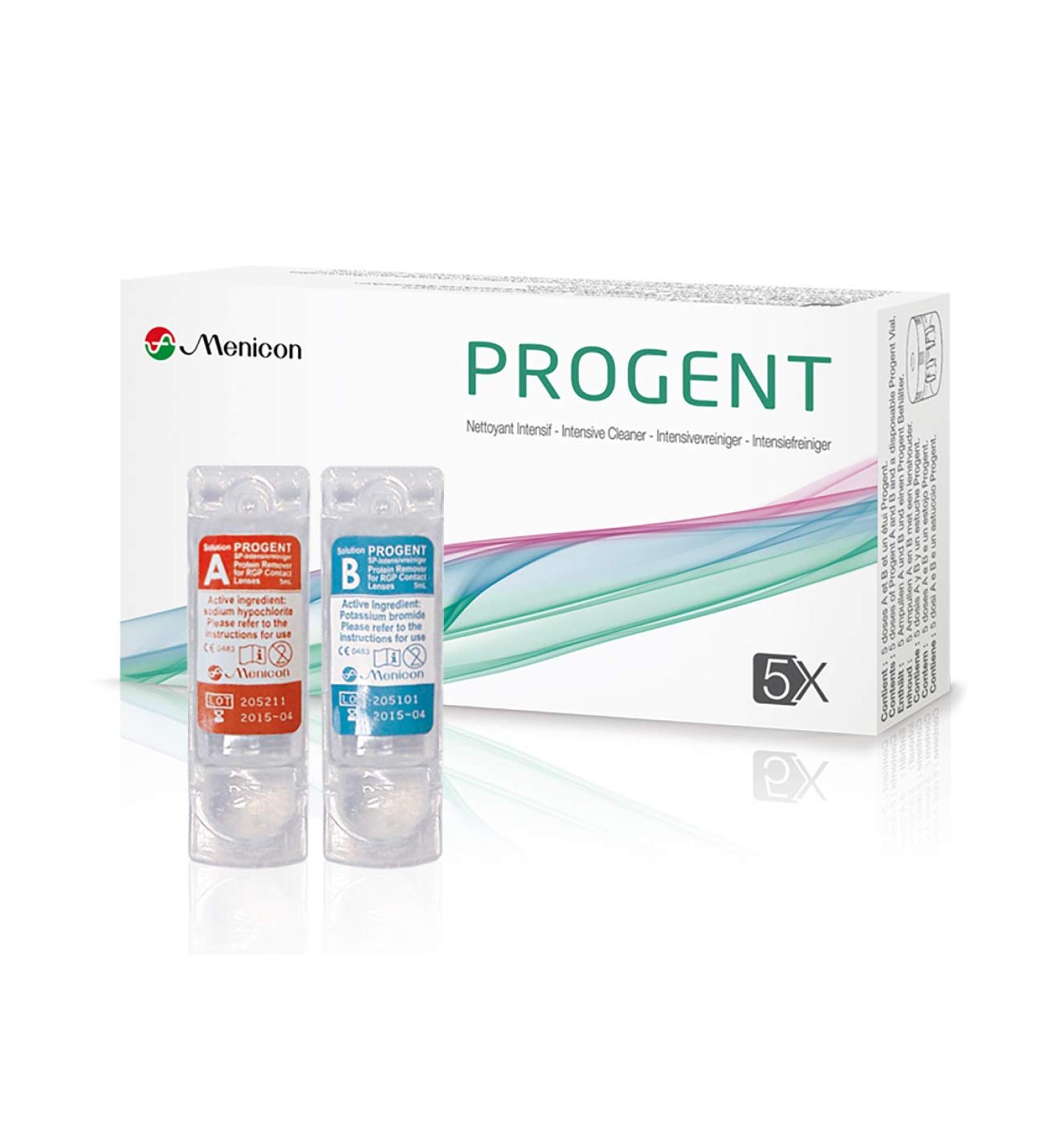 Menicon Intensive Cleaner 5 Doses A & B - Powerful Contact Lens Solution - Buy Online on GoSupps.com