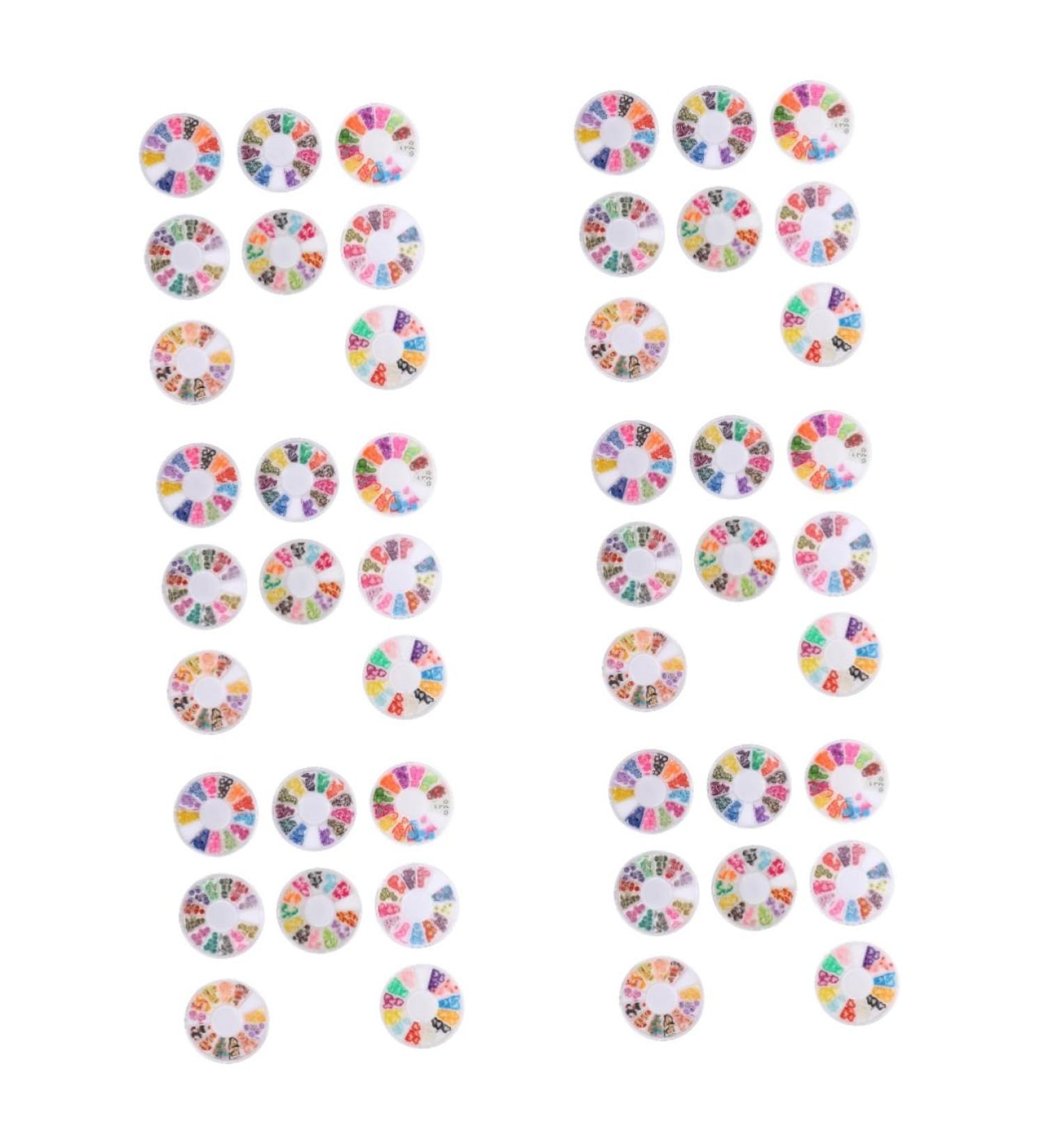 Beavorty 48 Boxes Soft Pottery Assorted Fruit Slices Clay DIY Patch Polymer Fruit Slices Nail Art Patch Fruit Slices for Lip Gloss Bulk Ornaments Decor Food Play Polymer Clay 3d Scrapbook - Buy Online on GoSupps.com