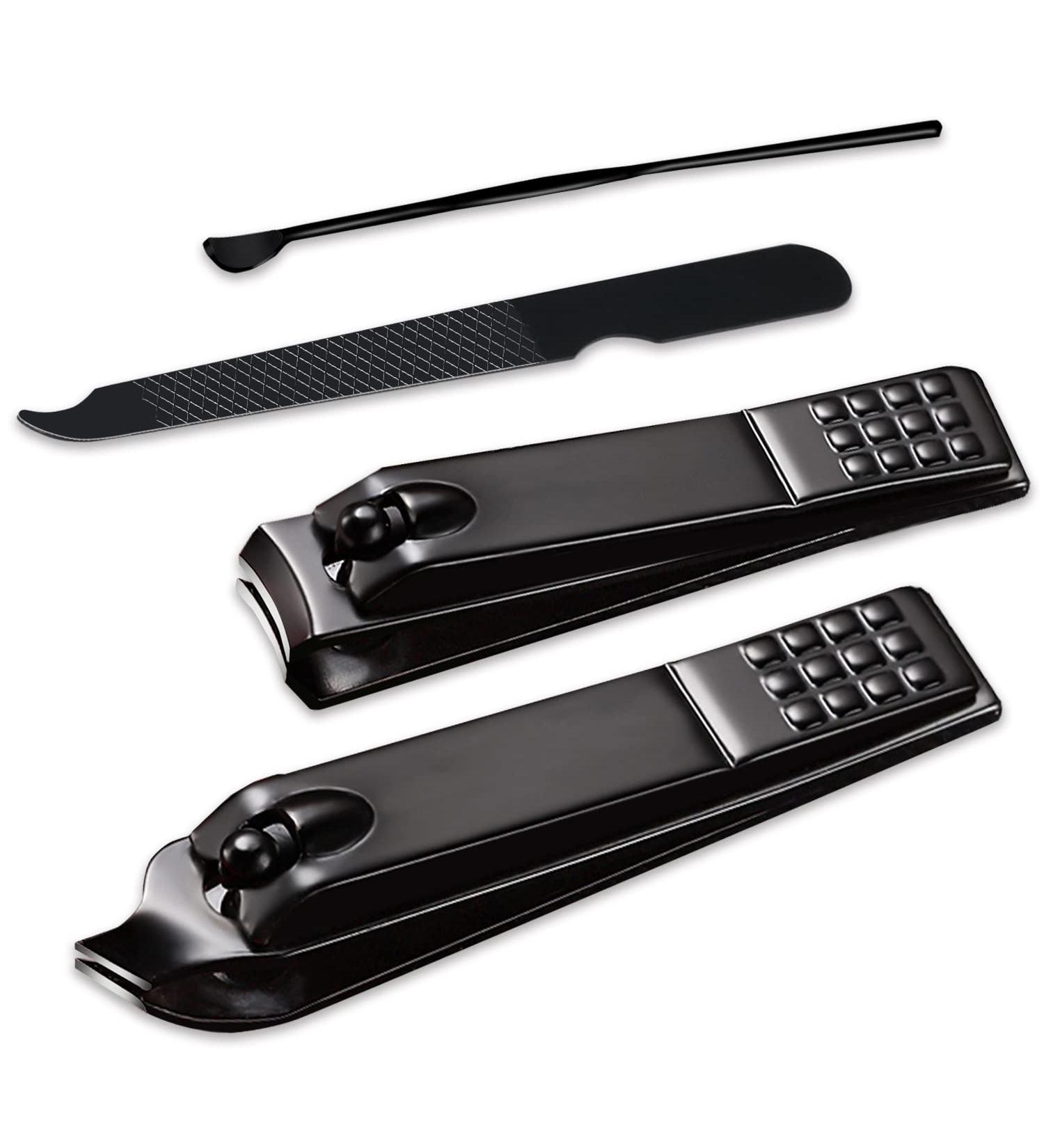 SUBESING Nail Clippers Set - Professional Manicure and Pedicure Kit with Leather Travel Case - Buy Online on GoSupps.com