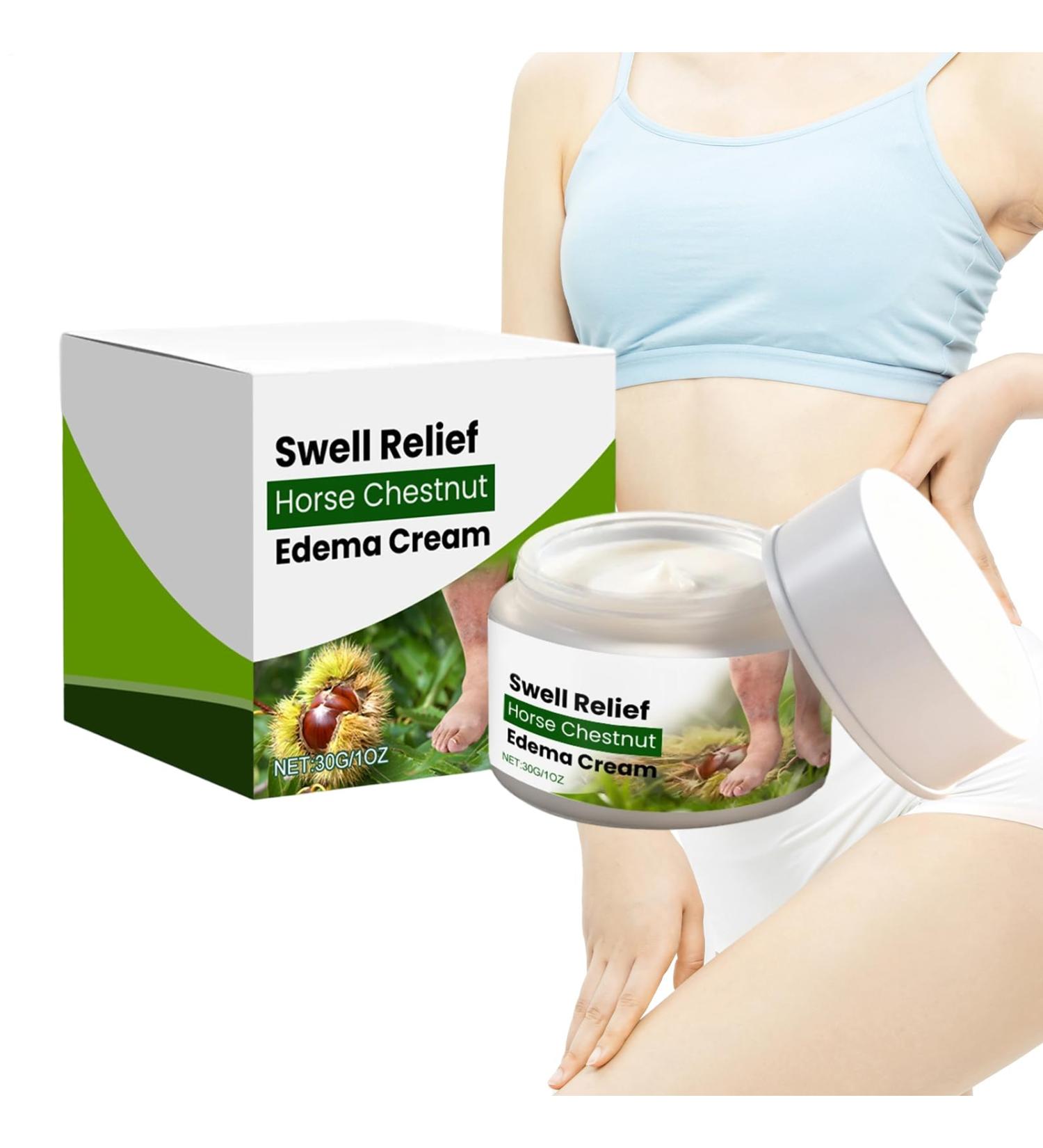 Leg Cream - 30g Fast Absorbing Swelling Balm - Body Moisturizer - For Massage and Relaxation of Shoulders Elbows Legs Ankles and Feet - Buy Online on GoSupps.com