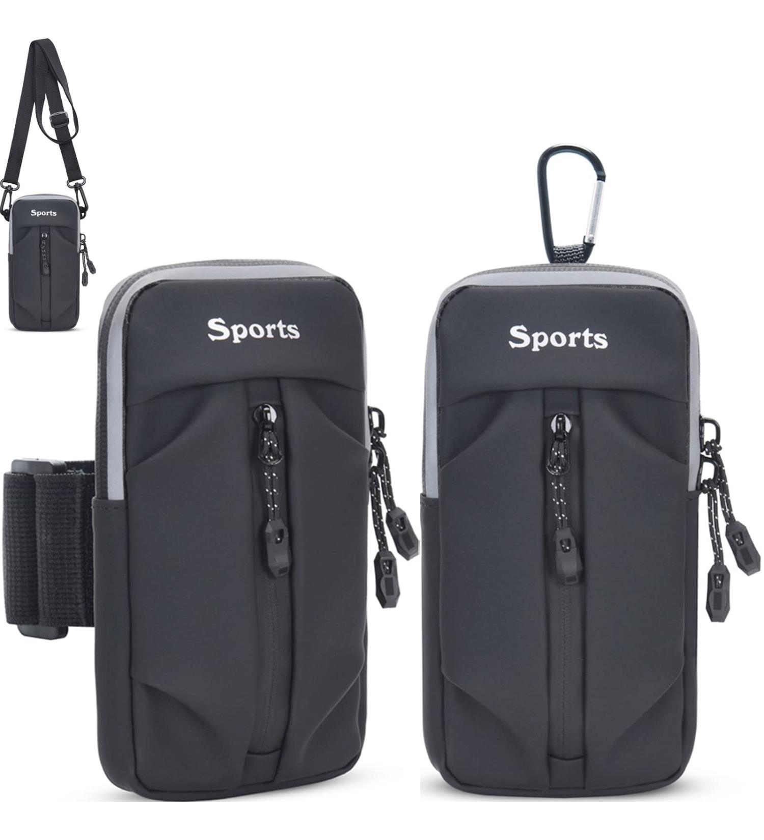 Rumanle Cell Phone Bracelet for Running & Workout - Universal Fit for All Phones - Black - Buy Online on GoSupps.com