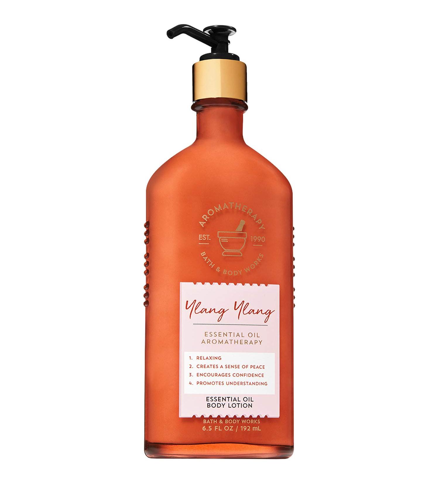 Bath and Body Works Aromatherapy YLANG YLANG Essential Oil Body Lotion 6.5 Fluid Ounce