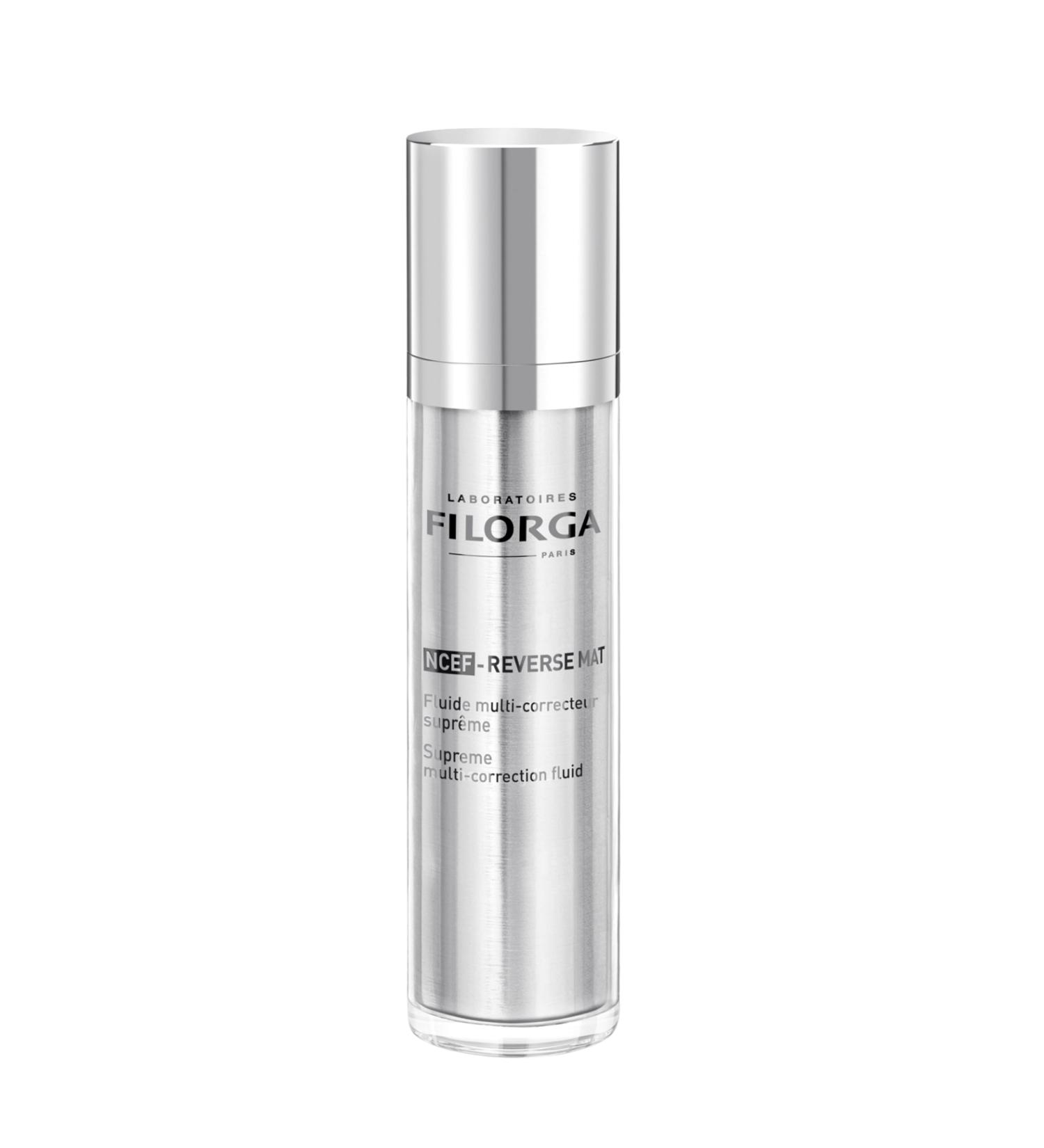 Filorga NCEF-Reverse Mat Face Cream - Hyaluronic Acid & Collagen Moisturizer for Wrinkle Reduction Firmness & Radiance | 1.69 fl. oz - International Shipping Available - Buy Online on GoSupps.com