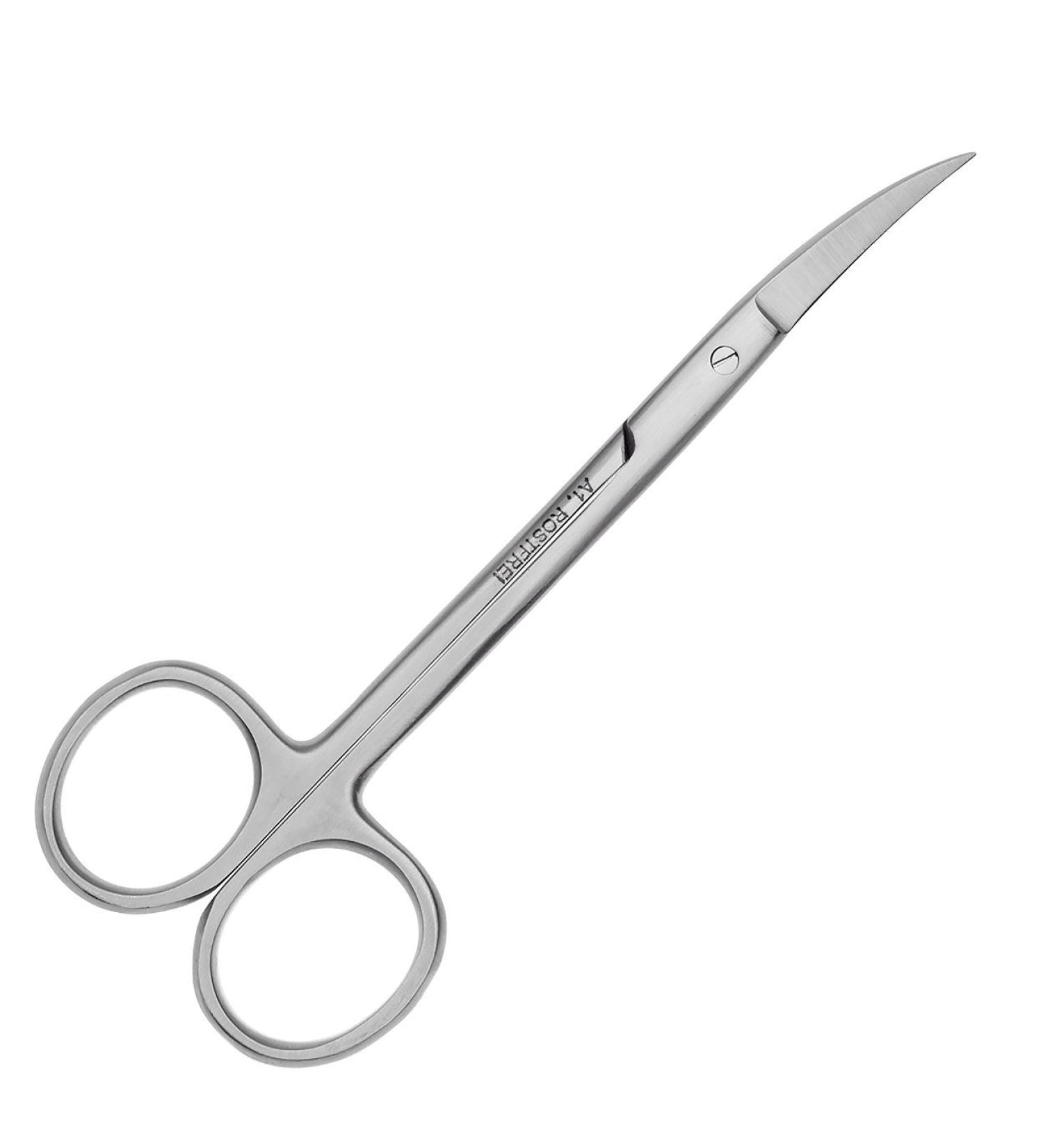 Premium Sickle-Shaped Curved Scissors - Stainless Steel for Precision Cutting | International Shipping Available - Buy Online on GoSupps.com