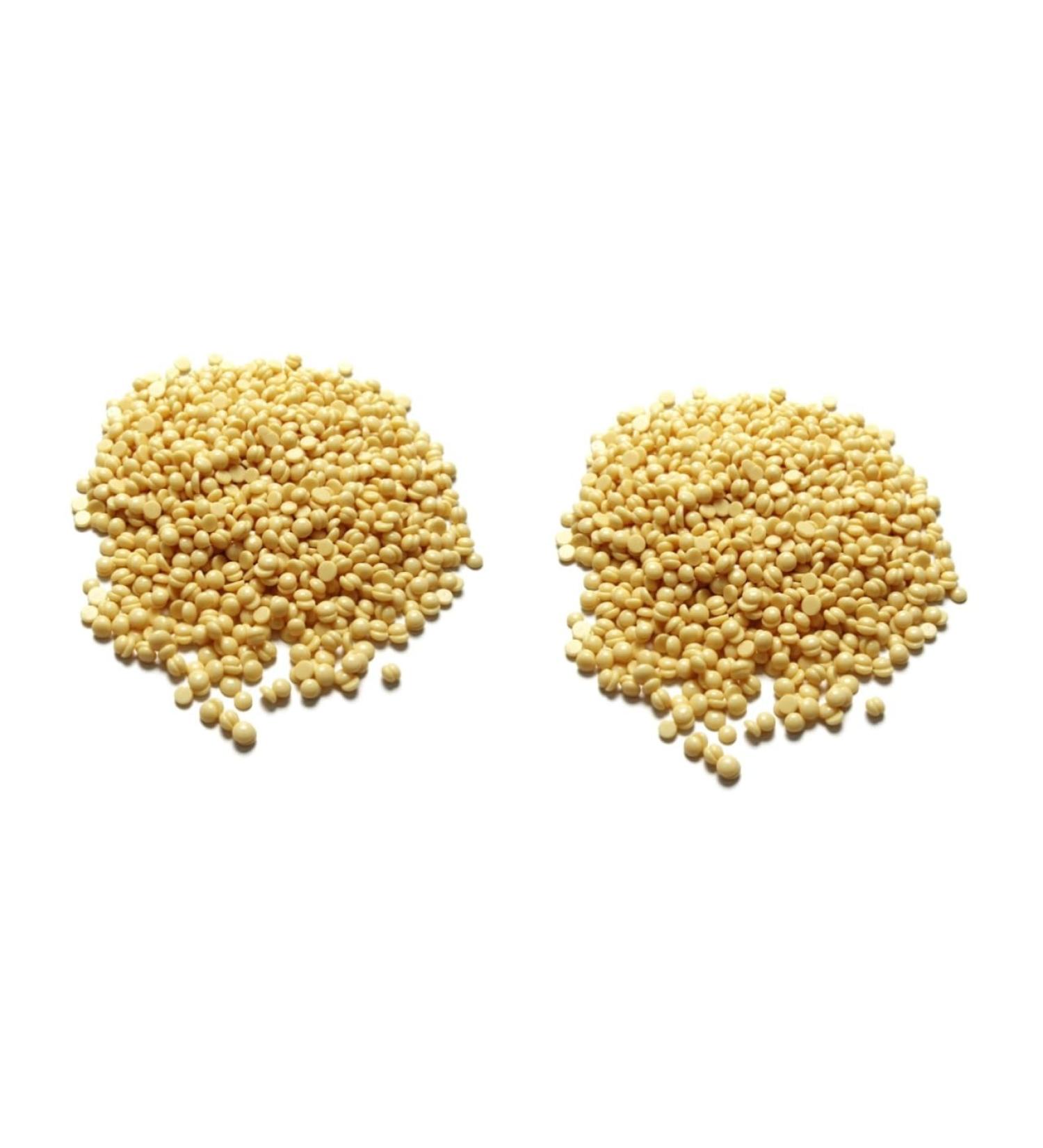 Minkissy 2-in-1 Face Hair Wax Beans & Nail File - Hard Wax Pearls for Smooth Hair Removal & Easy Depilation - Durable Metal & Silicone Ear Covers - Buy Online on GoSupps.com