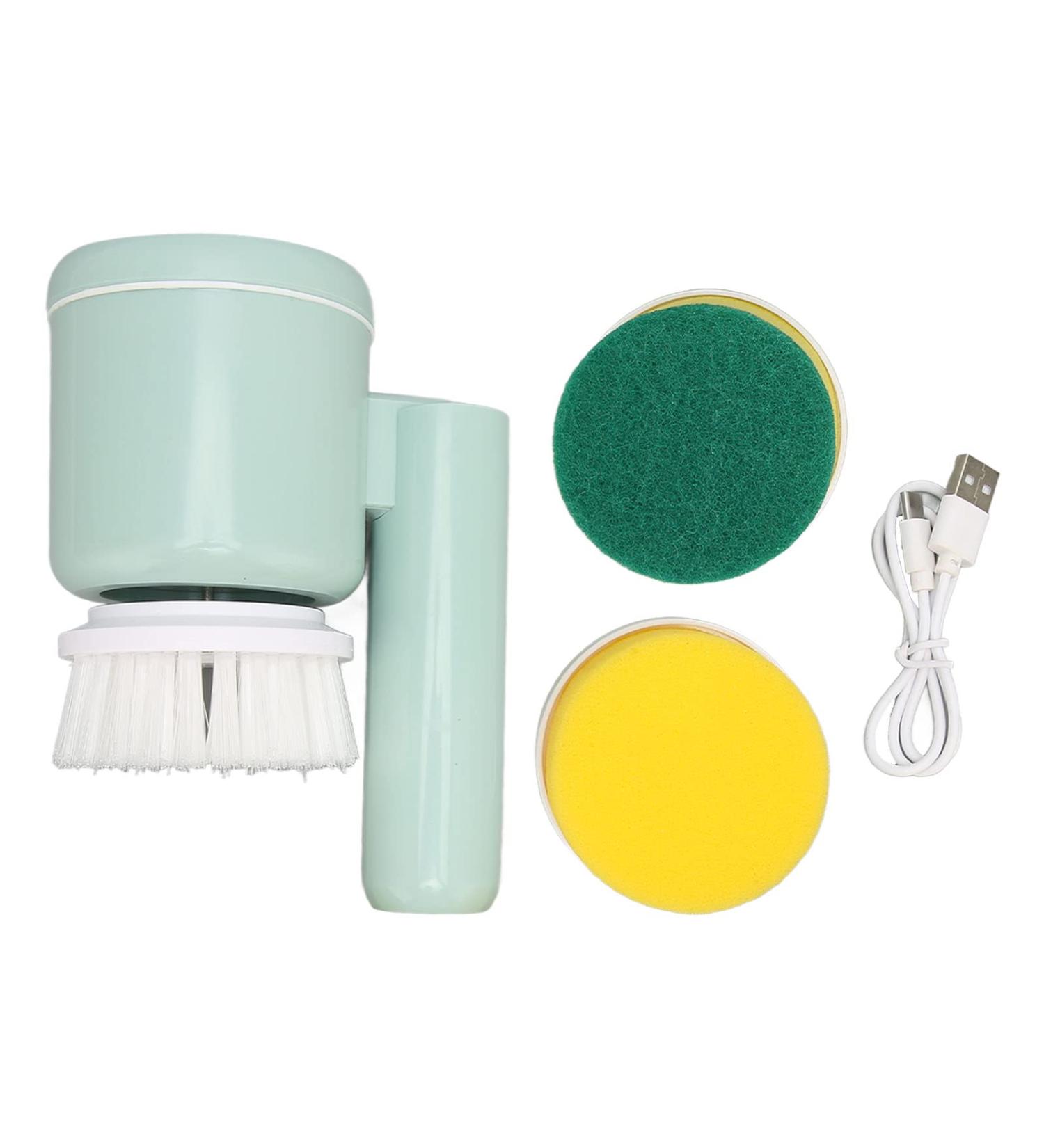 Wireless Electric Cleaning Brush - Foldable & Waterproof IPX7 | 2 Heads for Easy Cleaning - Buy Online on GoSupps.com