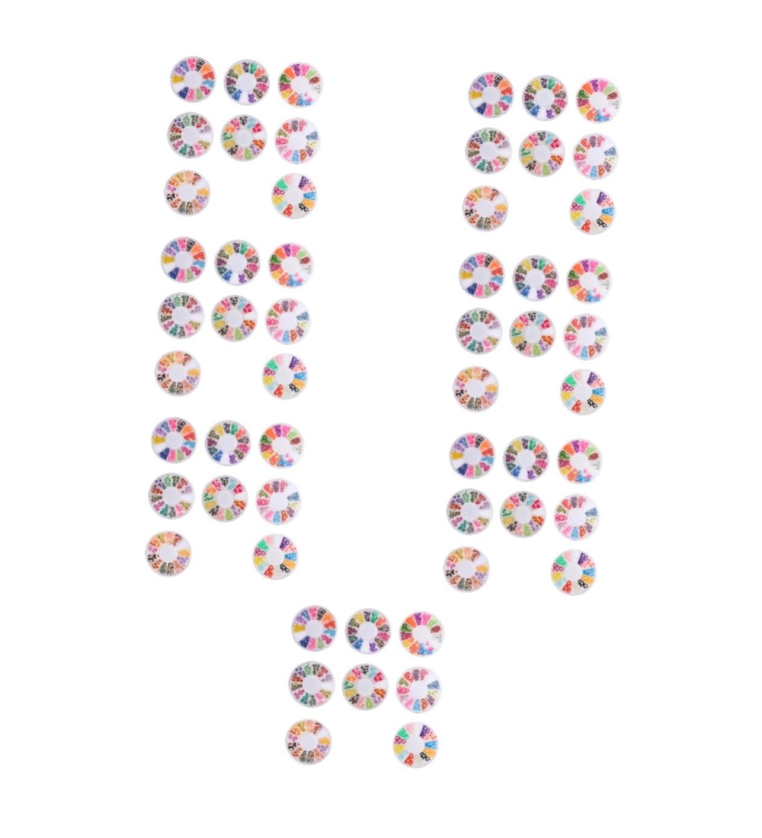 DOITOOL 56 Boxes Soft Pottery Fruit Polymer Clay Spacer Beads Nail Art Patch Bulk Ornaments Fruit Embellishments Nail Art Slices Bulk Resin Flat Back Button Diy Decor Accessories 3d Filler - Buy Online on GoSupps.com