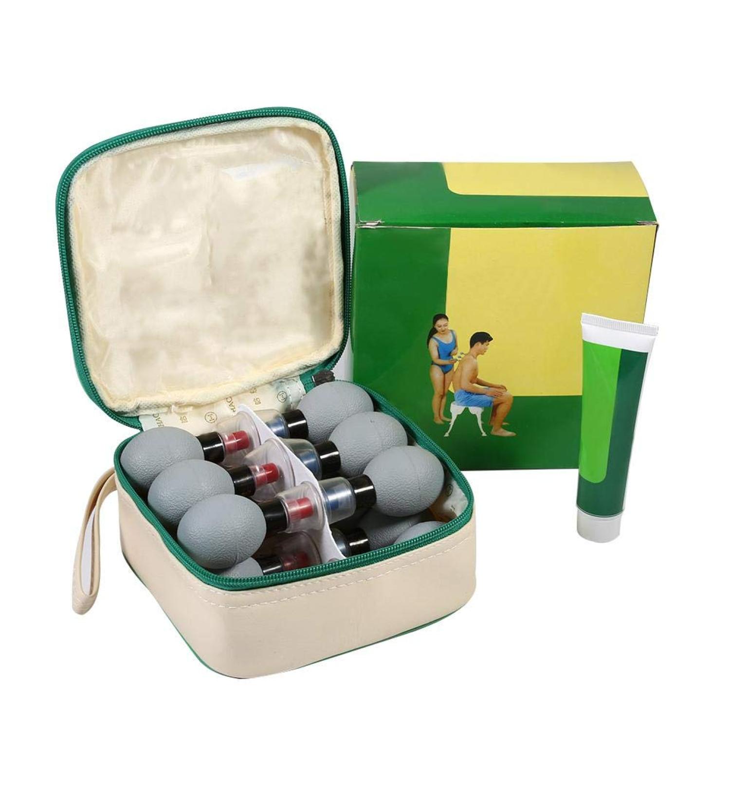 Magnetic Suction Cup Set for Relaxation & Slimming - 18 12 & 8 Pieces Available | Body Massage Tool - Buy Online on GoSupps.com