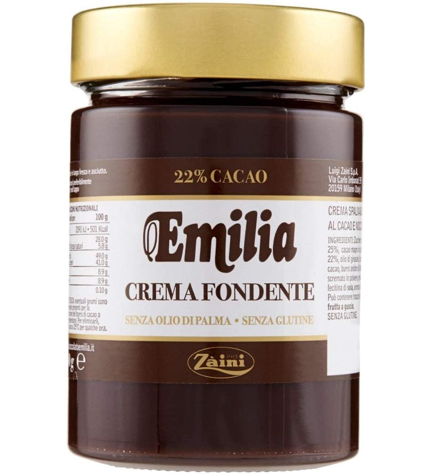 Zaini 6x Emilia Backpacks Dark Cream donkere cr me cocoacr me 22 cocoa 350g smeerbare cr me