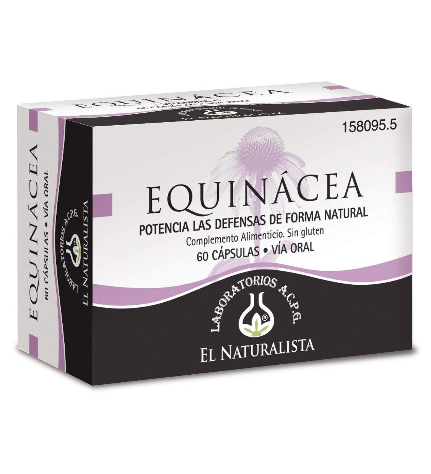 CSTLL Equinacea+Vit C 325Mg 60 Cap Naturalista