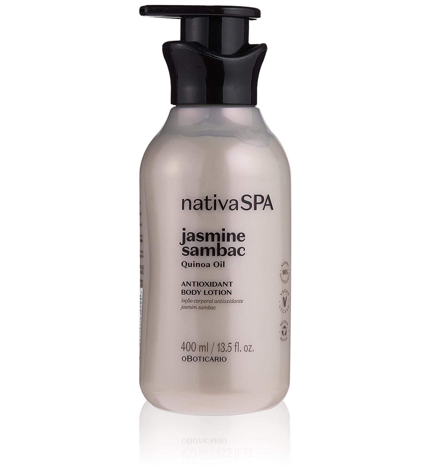 Jasmine Moisturising Lotion 400ml - Nativa SPA by oBotic rio | Luxurious Hydration for All Skin Types - Buy Online on GoSupps.com