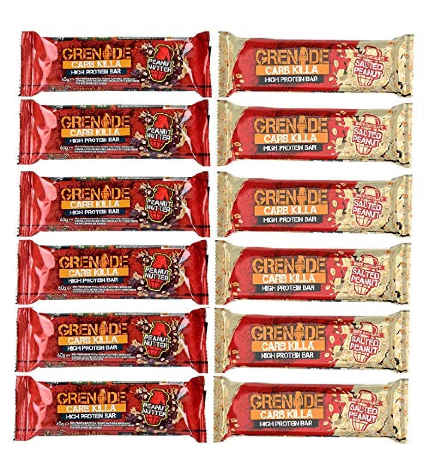 Grenade Carb Killa Bar 2 Arachides M lange de 12