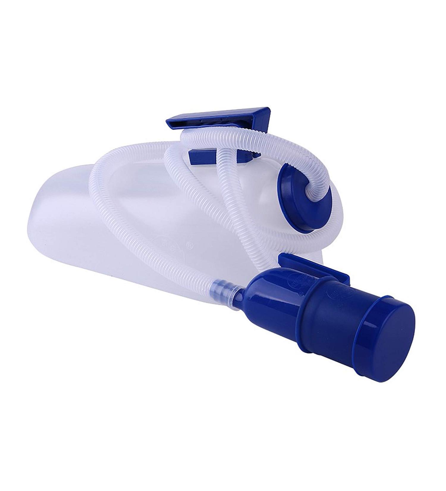 Men Urinal 2000ml Large Capacity Urinal Portable Men's Urinal with 1.6m Long Tube for Bedridden Patients Convenient and Practical Urinal - Buy Online on GoSupps.com