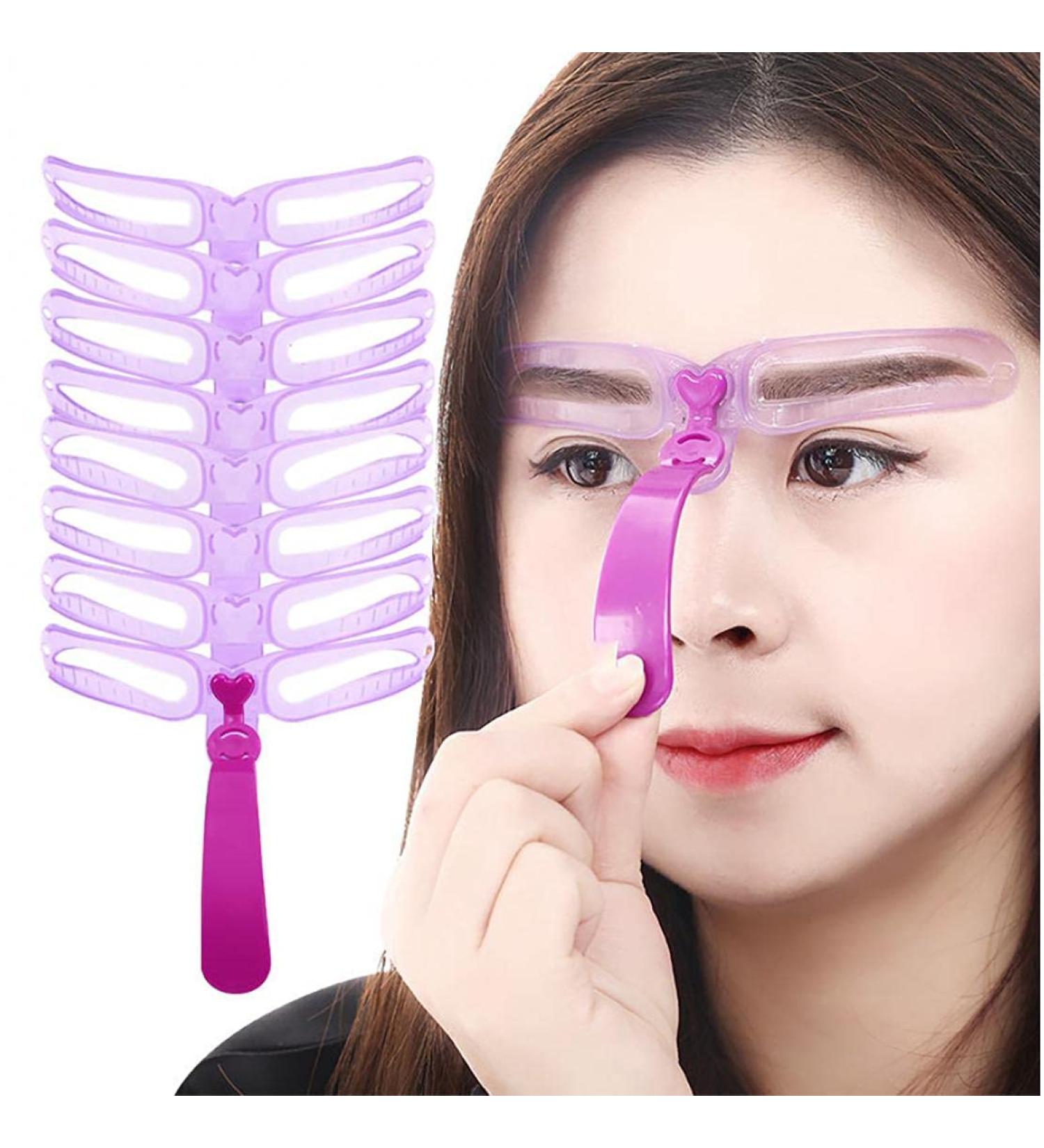 1pc Professionnel Sourcils Pochoirs Sourcils Toilettage Stencil Kit Brow Shaping Mod les Sourcils Carte Dessin DIY Outils De Maquillage - Buy Online on GoSupps.com