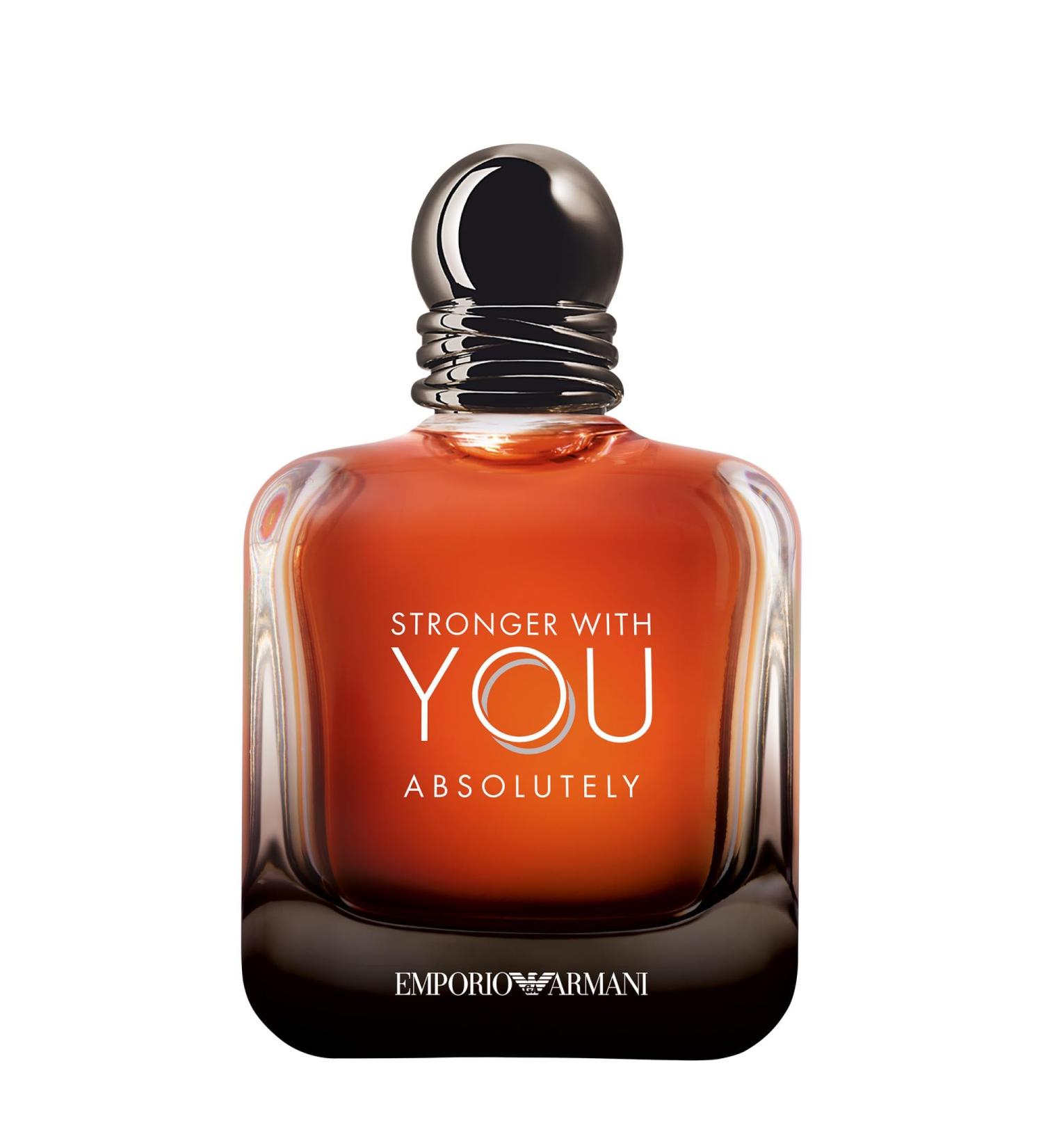 Armani beauty - Stronger With You Absolutely - Parfum - Cologne for Men - Spicy Ambery Gourmand Men s Fragrance Rum Accord Cedarwood Lavendar & Vanilla Notes 3.4 Fl Oz (Pack of 1) - Buy Online on GoSupps.com