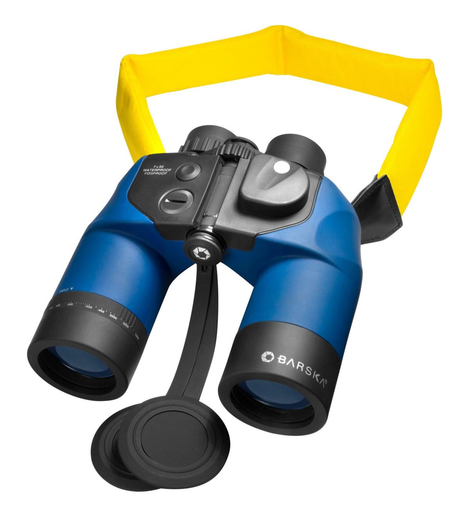 Barska Deep Sea 7x50 Waterproof Marine Binoculars with Internal Rangefinder & Compass Regular - Buy Online on GoSupps.com