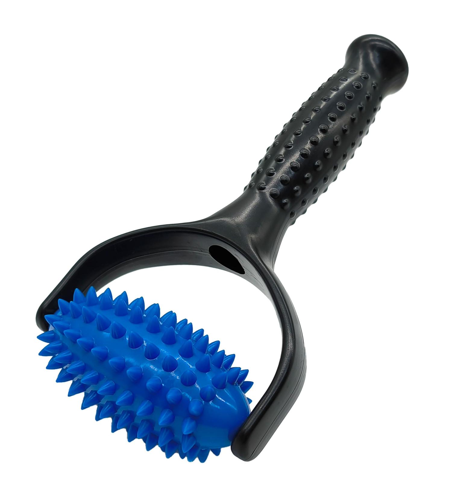 XCSJ Massage Roller with Balls & Handle - Ultimate Self-Massage Device for Relaxing Back Shoulders Arms & Legs (Black) | International Shipping Available - Buy Online on GoSupps.com