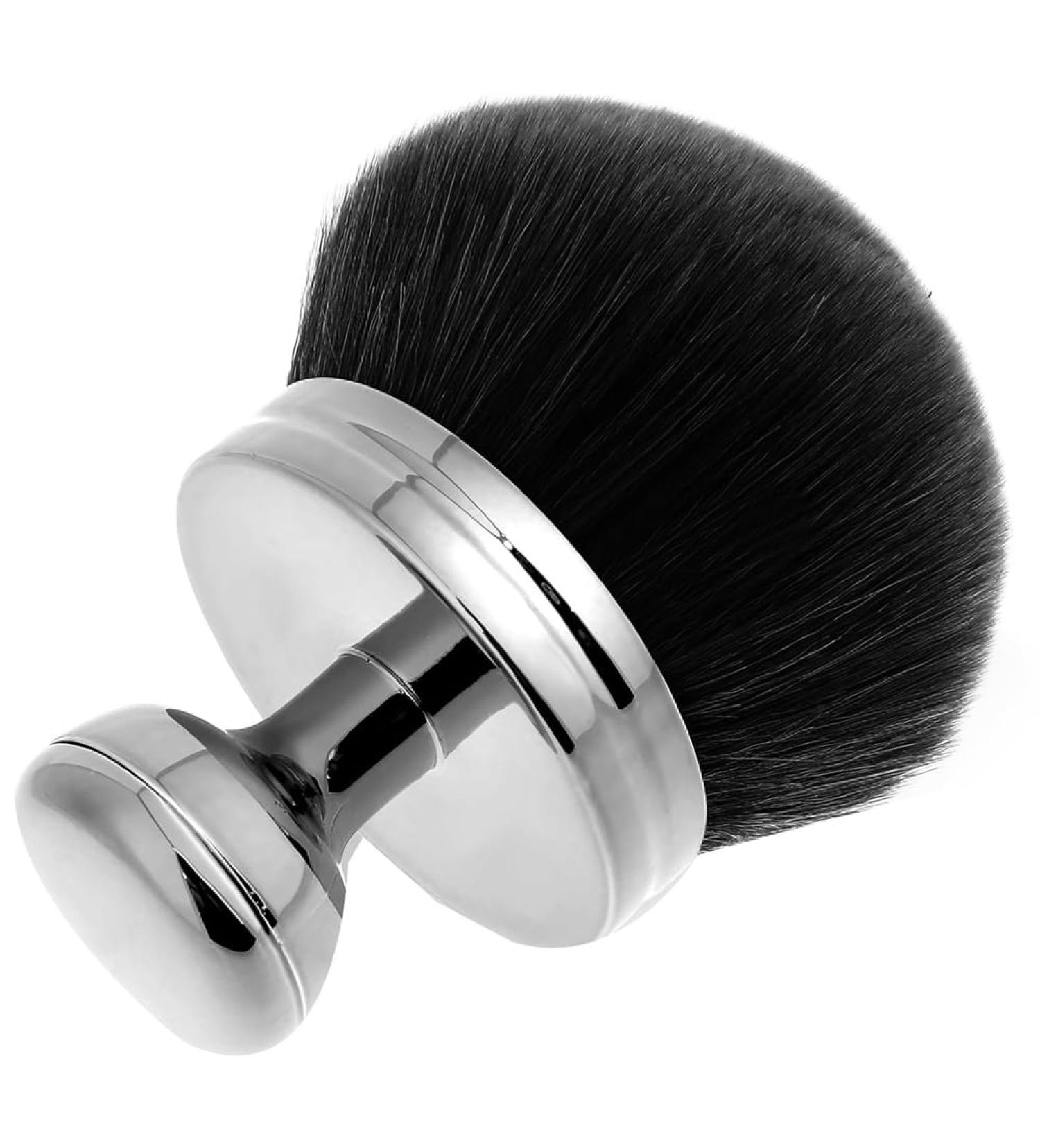 Knnuey Makeup Brush for Bronze Blend Self Tan Back Applicator Provides Unblemished Application Without Streaking Brush Silver - Buy Online on GoSupps.com