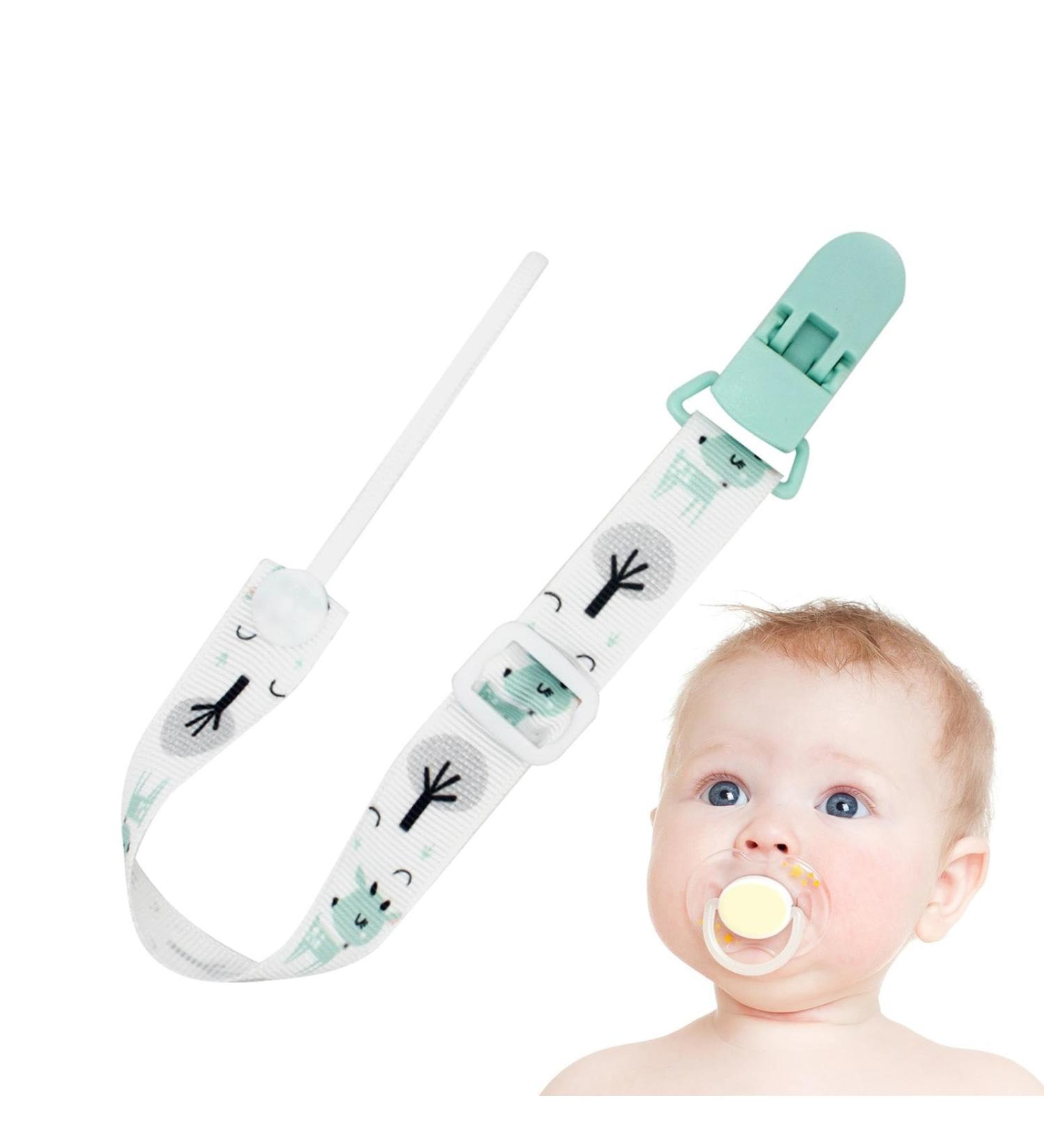 Zagaro Pacifier Holder Clip | Universal Baby Pacifier Leash for Boys & Girls | Secure Clip for Teething Toys & Pacifiers | A05 - Buy Online on GoSupps.com