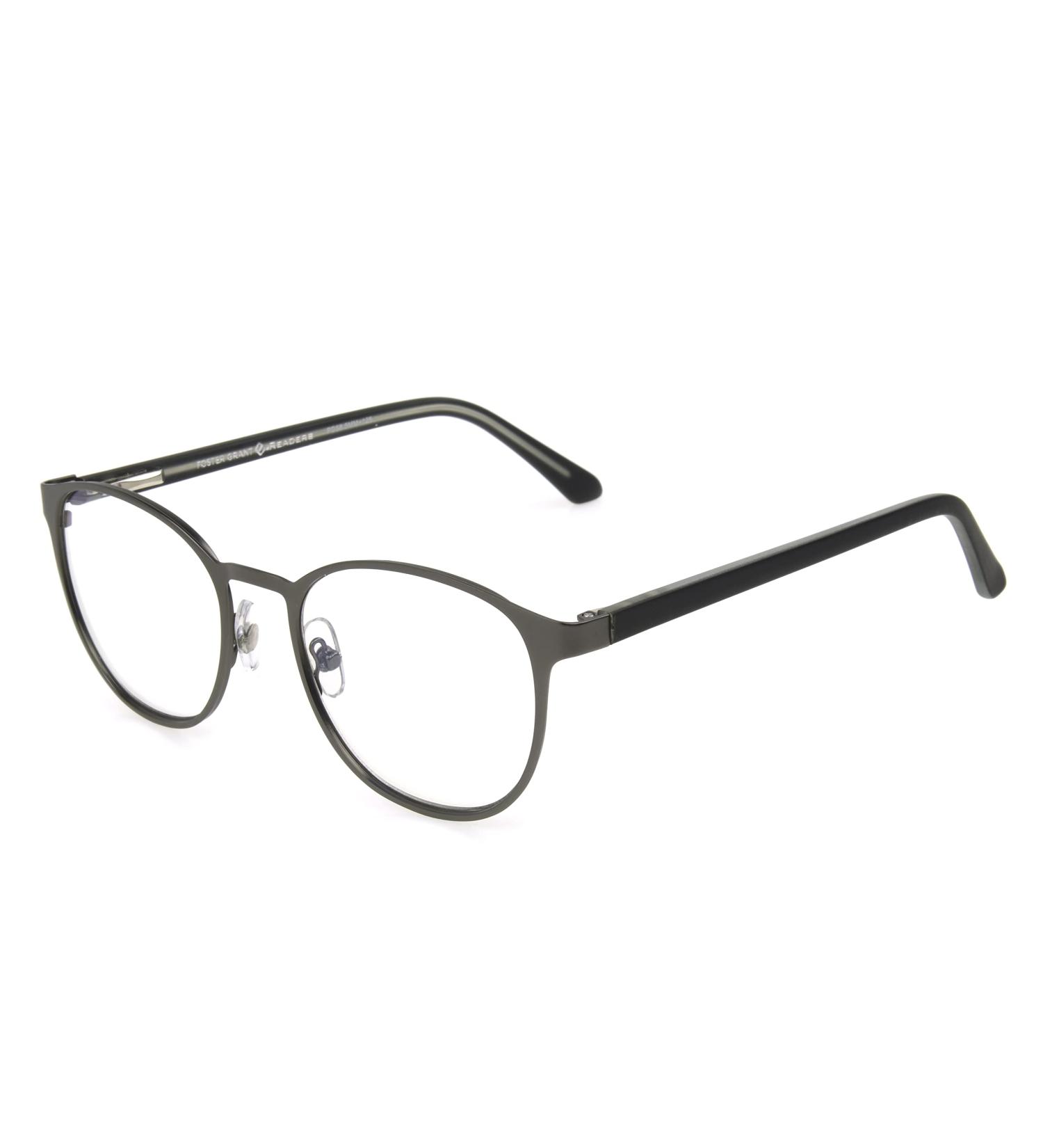 Foster Grant men's Raynor Glasses E.readers Blue Light Reading Glasses Black 52mm US