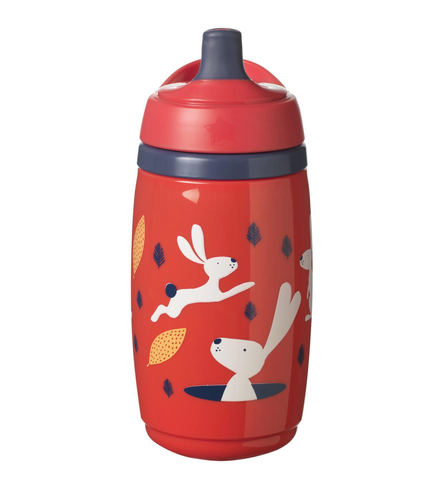 Tommee Tippee Superstar Sportee Insulated Bottle with 100% Leakproof and Shake-Proof INTELLIVALVE Technology and Techn - Buy Online on GoSupps.com