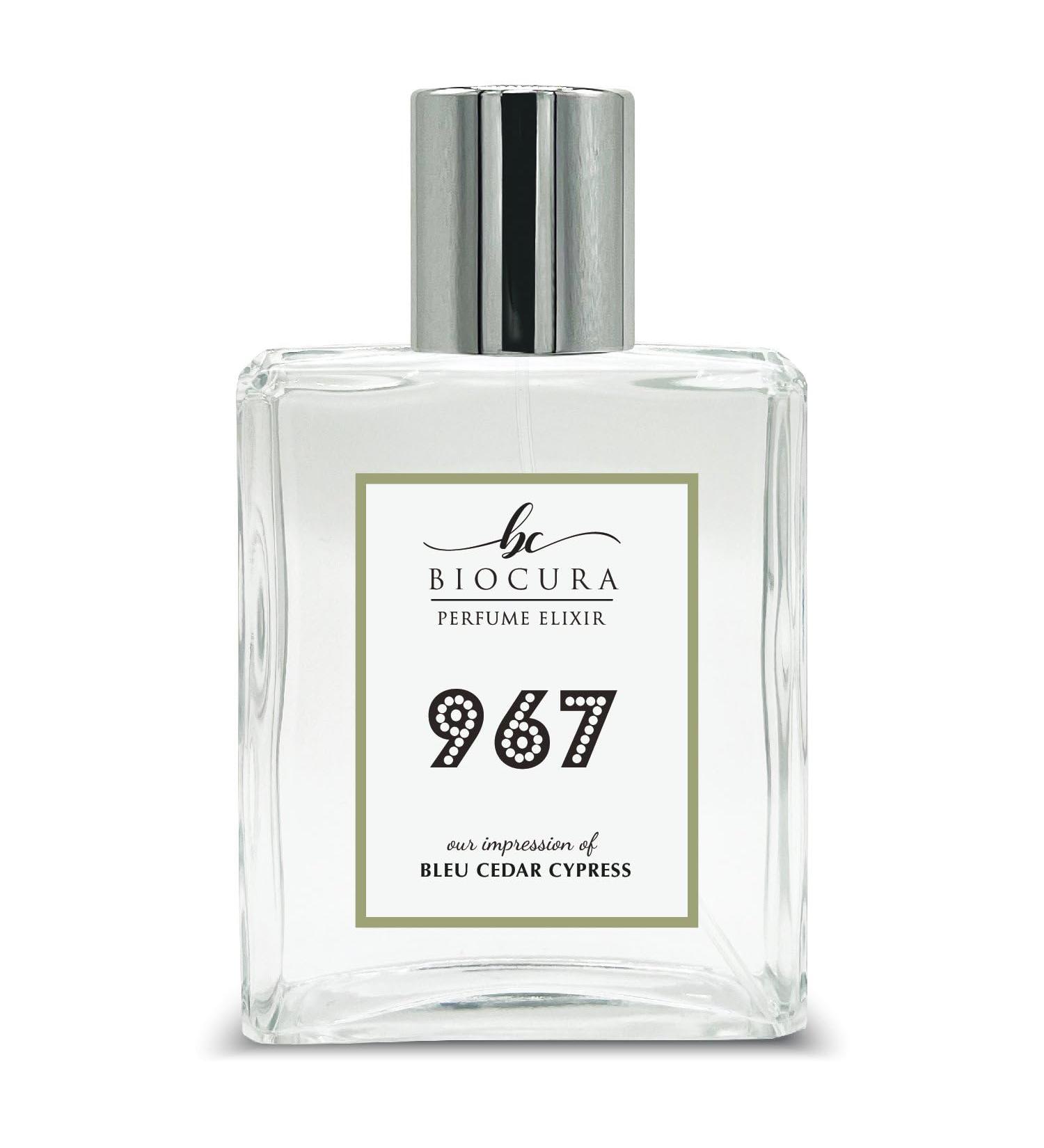 BC Perfume 967 Inspired by Bleu Cedar Cypress For Women & Men Fragrance Dupes Eau de Parfum Bottle 3.4 Fl Oz/100ml - Buy Online on GoSupps.com