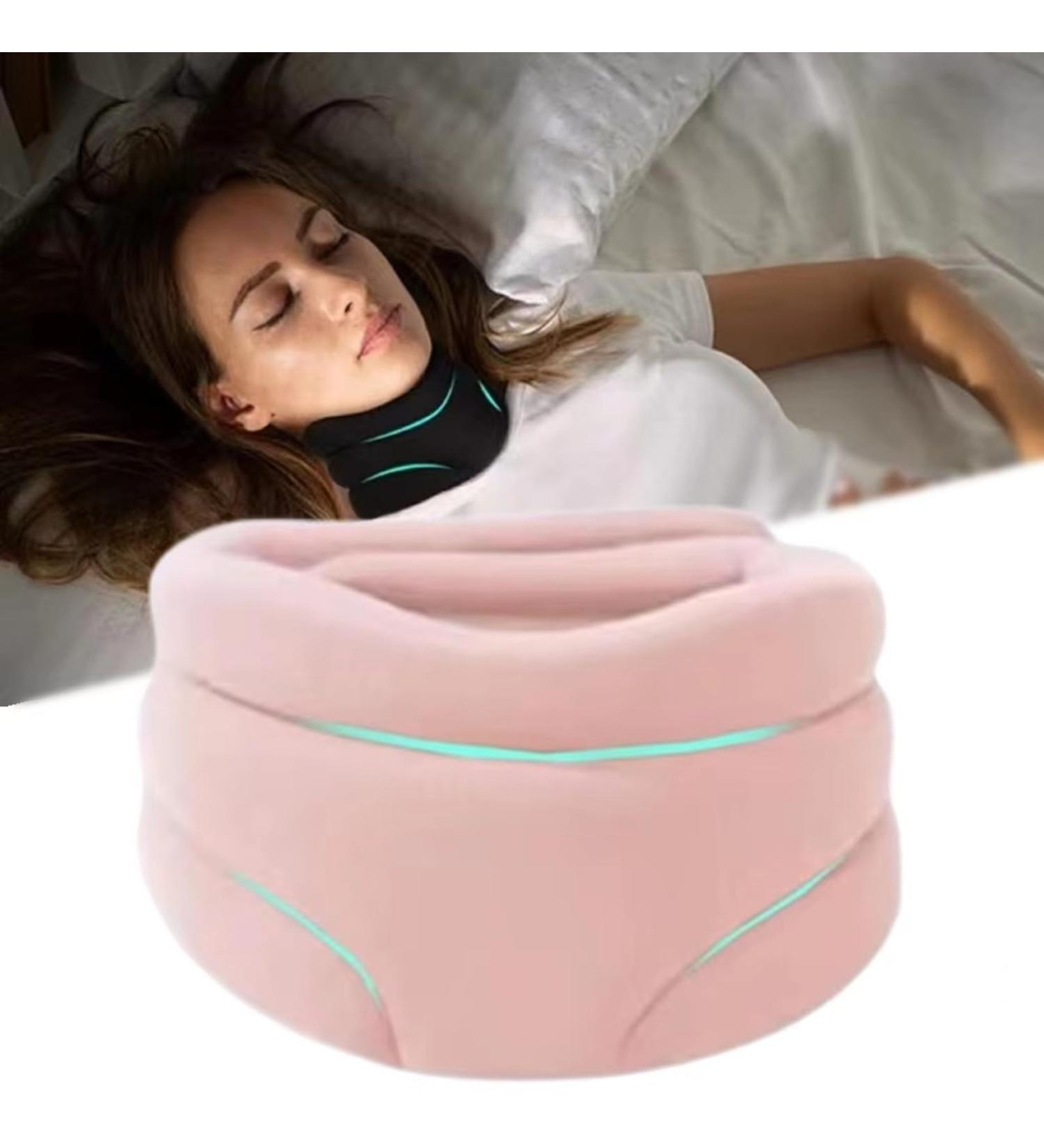 Neck Brace Neck Support Neck Traction Device Neck Posture Corrector Neck Decompression Devices Neck Posture Corrector for Sleep Neck Support(Pink) - Buy Online on GoSupps.com