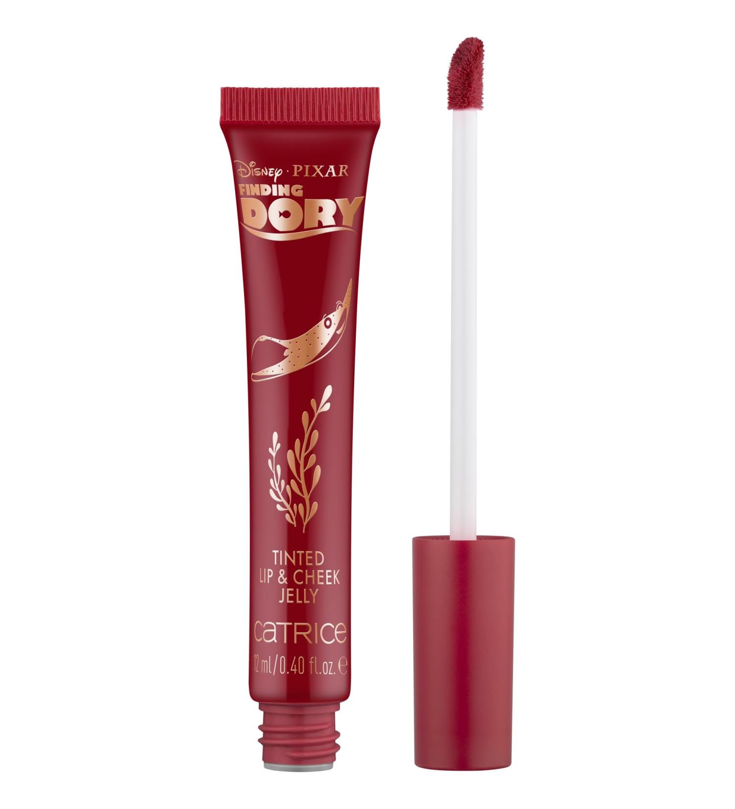 Catrice Cosmetics - Catrice Disney Pixar Finding Dory Tinted Lip and Cheek Jelly Gel Color-Adapting with Oils Natural Intense Color 12 ml - Buy Online on GoSupps.com