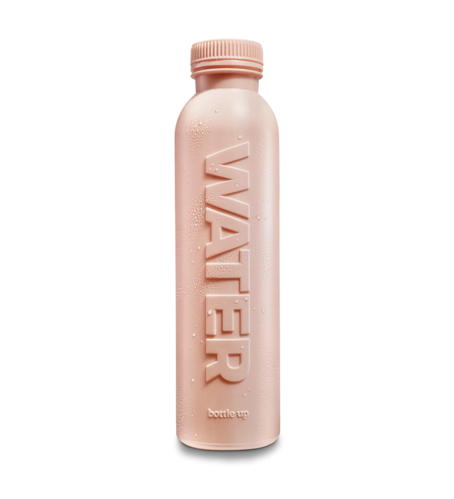 Champagne Pink Reusable Water Bottle | English Still Spring Water 500ml | BPA-Free Eco-Friendly Plant-Based Bottle - Buy Online on GoSupps.com